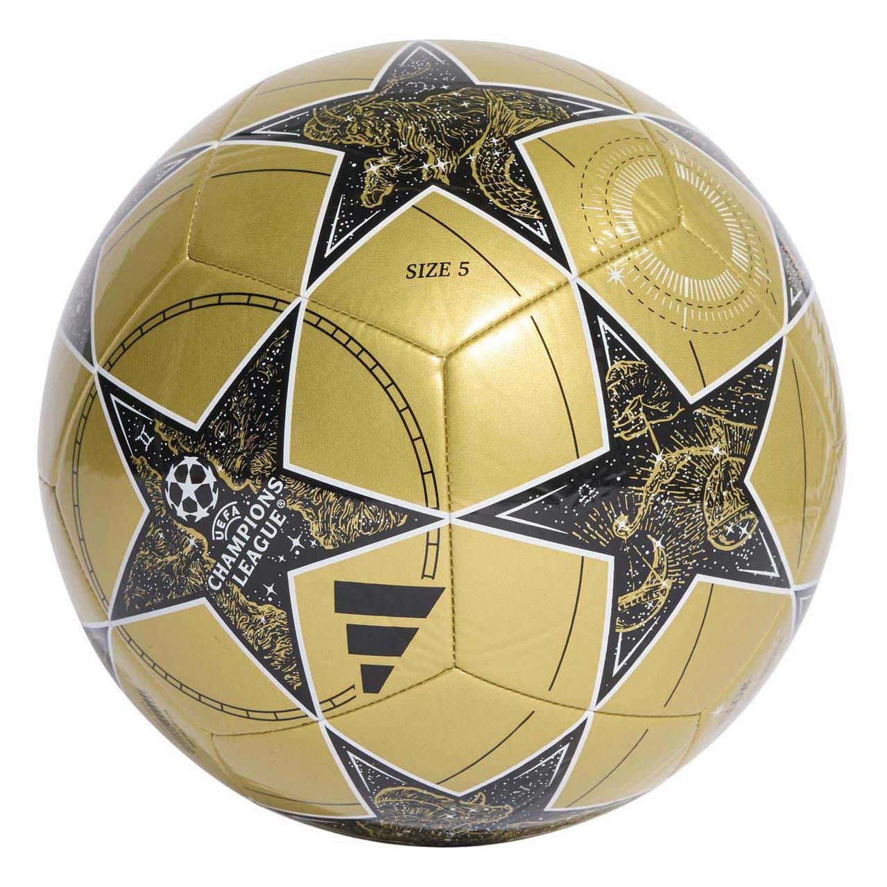 Adidas Champions League Fußball - Gold