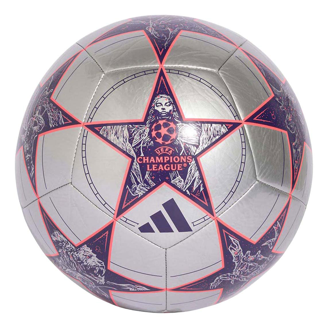 Ballon de football Adidas Champions League - Argent