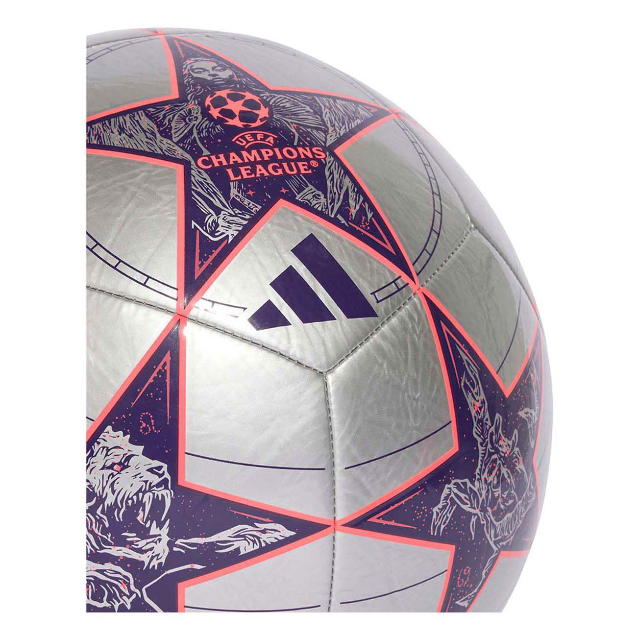 Ballon de football Adidas Champions League - Argent