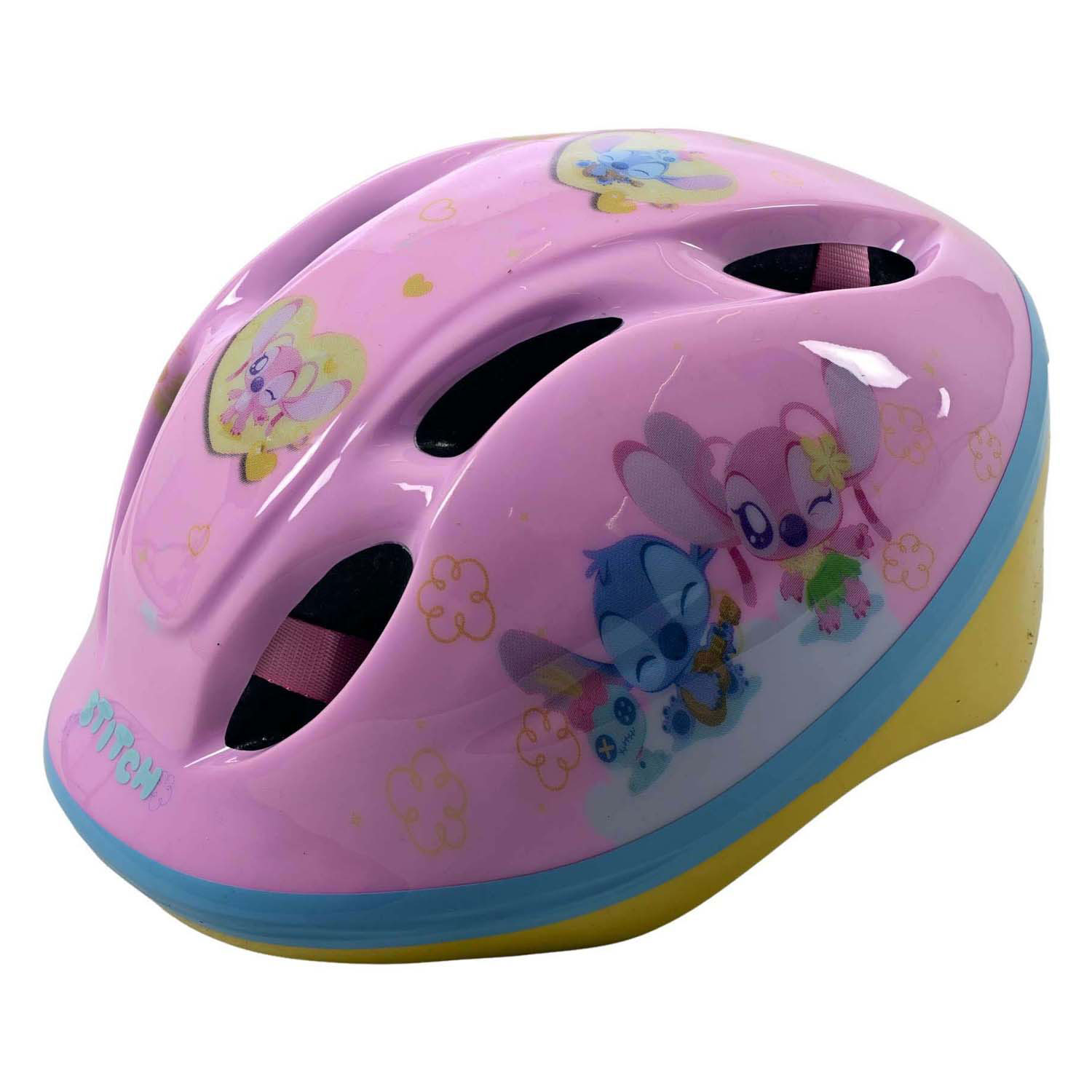 Casque de vélo Stitch Rose 52-56cm - 200gr.