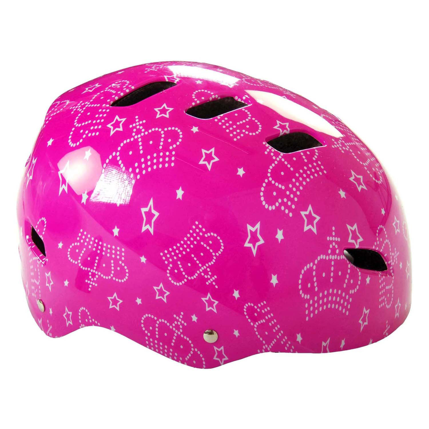 Fietshelm Skatehelm Roze Koningin