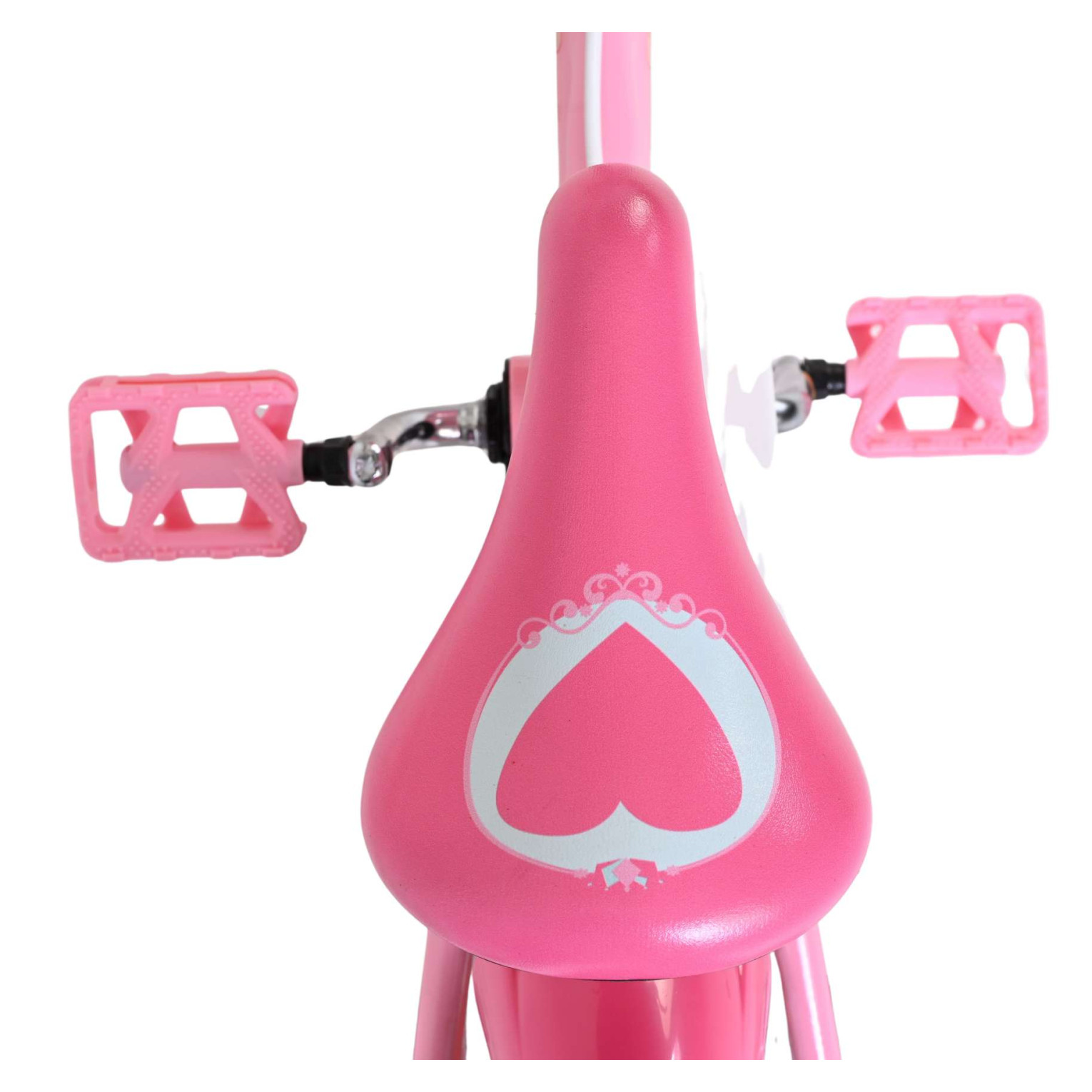 Disney Princess Fiets - 12 inch - Roze - Twee Handremmen