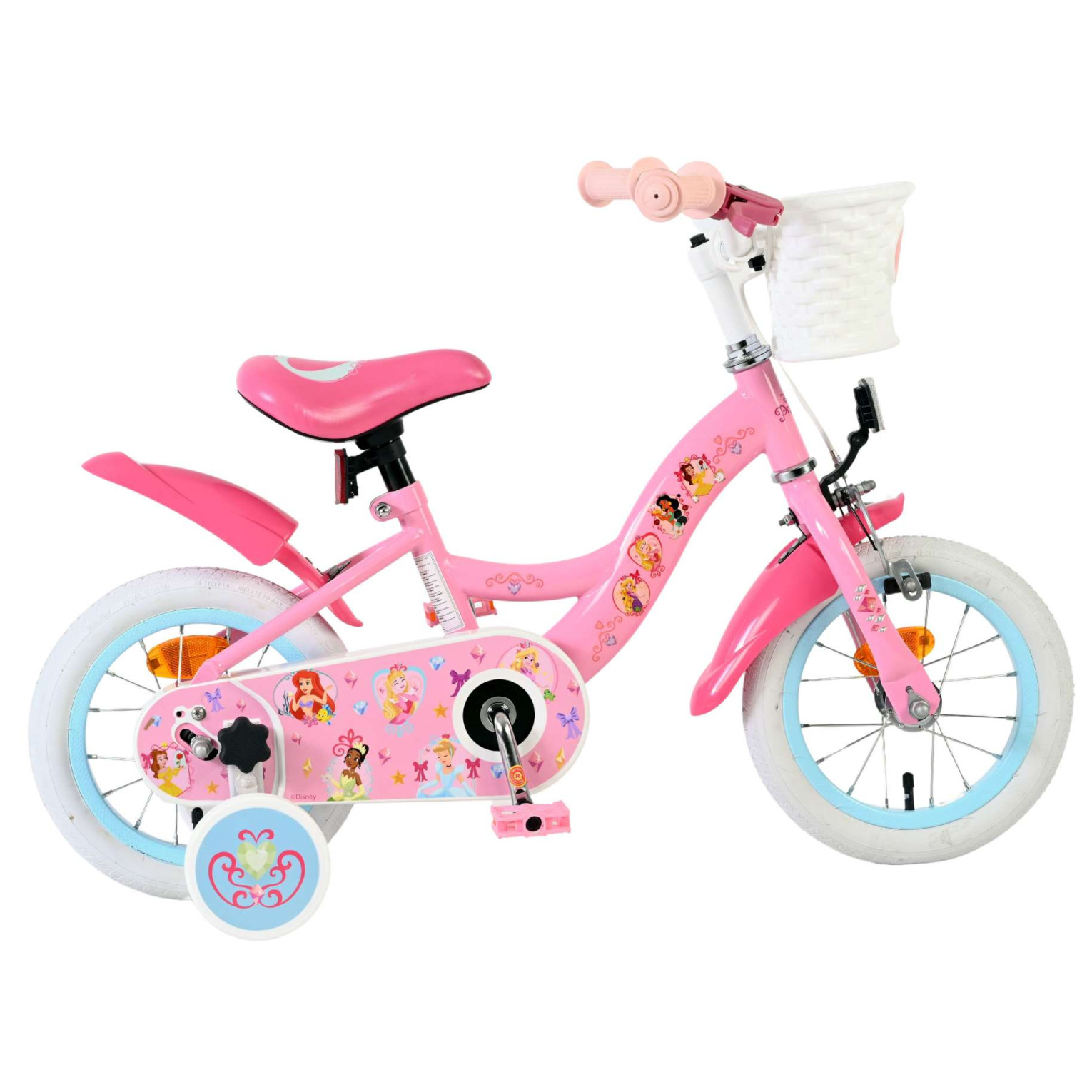 Disney Princess Fiets - 12 inch - Roze