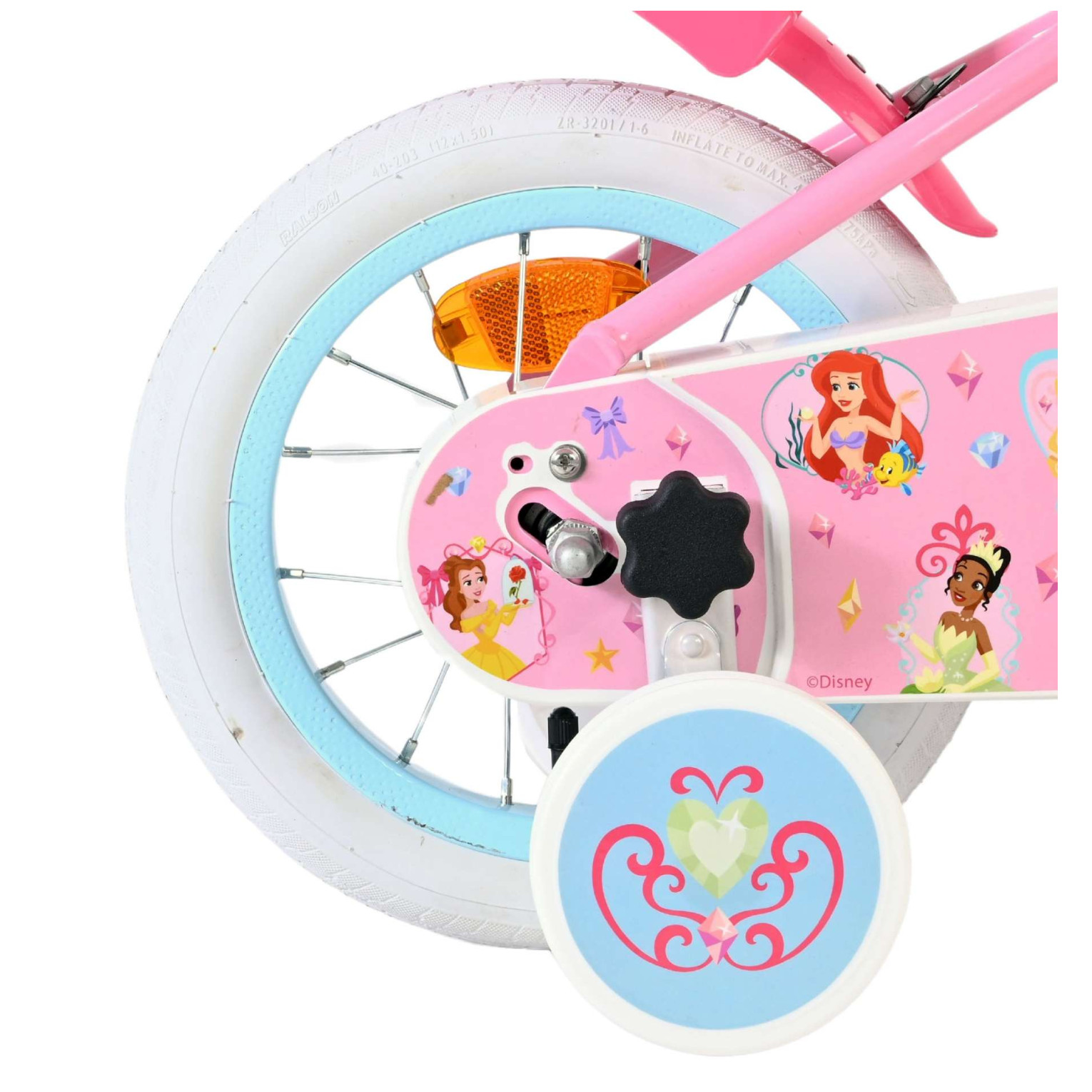 Disney Princess Fiets - 12 inch - Roze