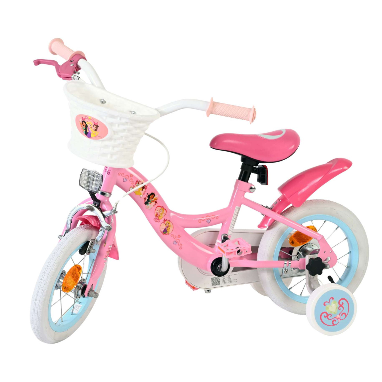 Disney Princess Fiets - 12 inch - Roze