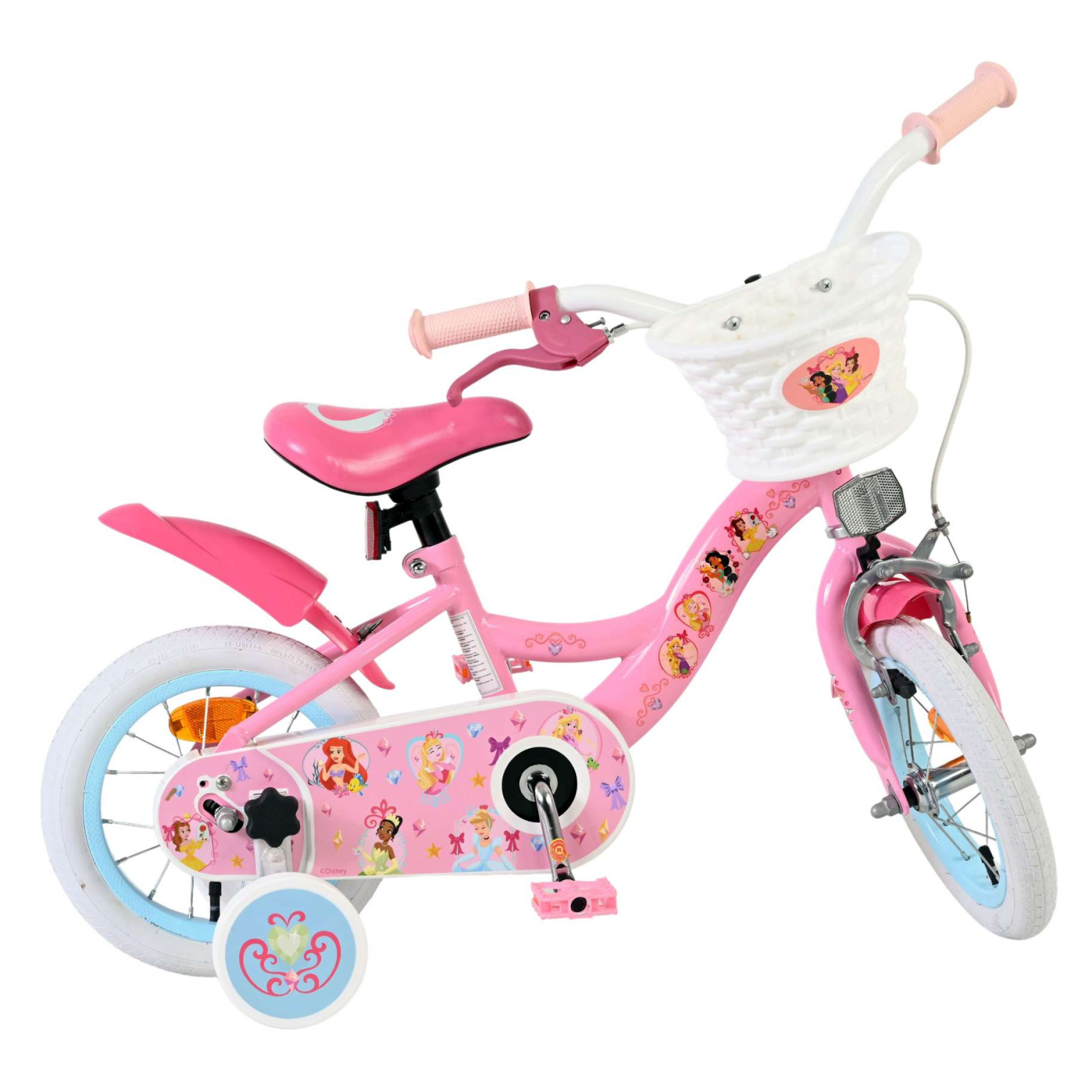 Disney Princess Fiets - 12 inch - Roze
