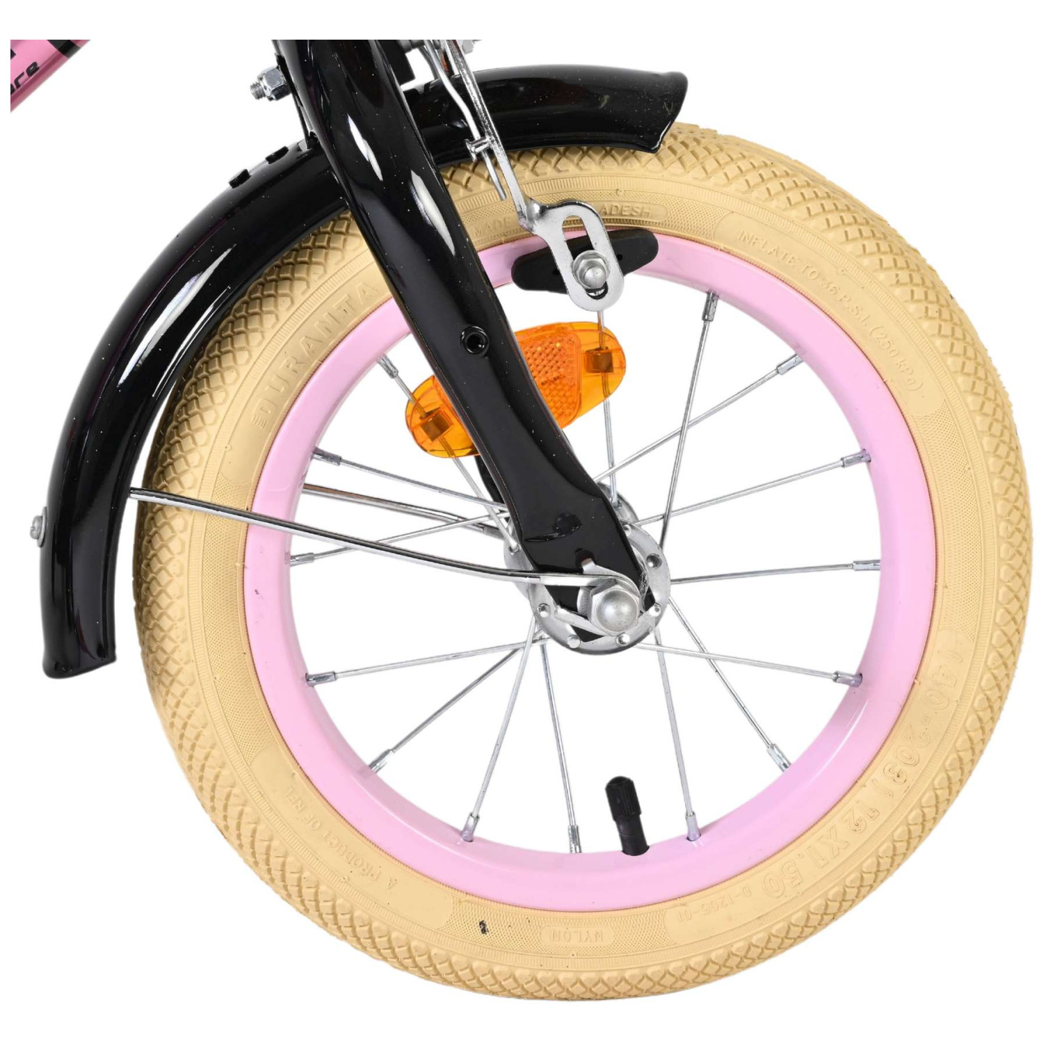 Volare Excellent Fiets - 12 inch - Zwart