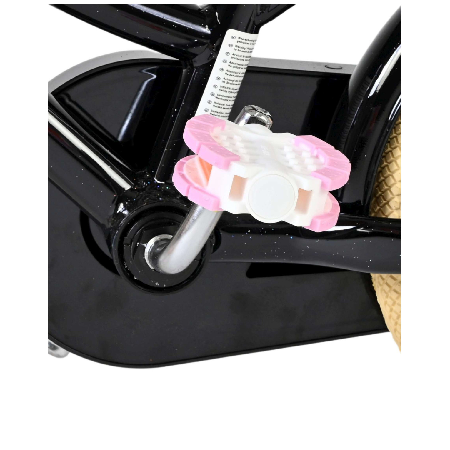 Volare Excellent Fiets - 12 inch - Zwart