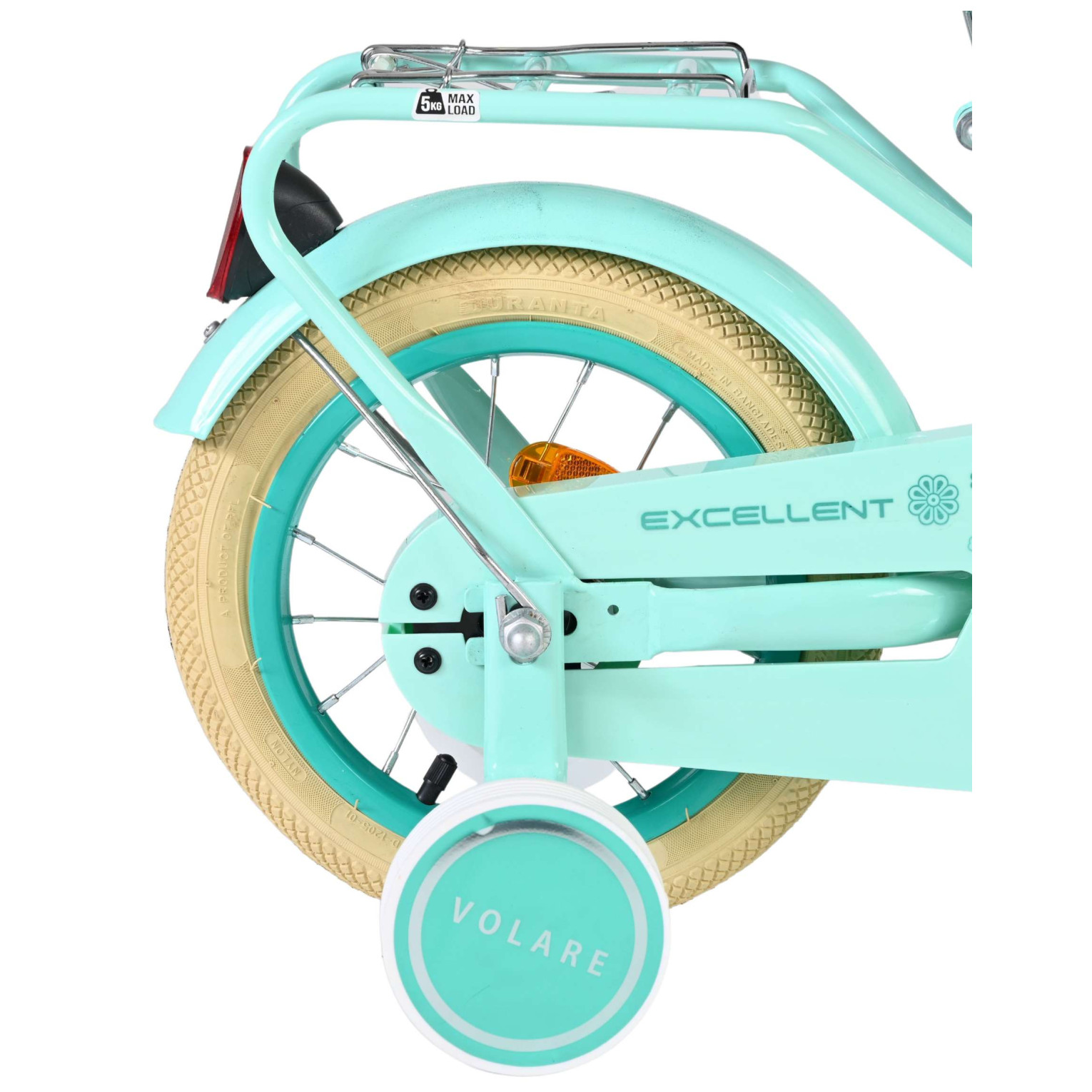 Volare Excellent Fiets - 12 inch - Groen