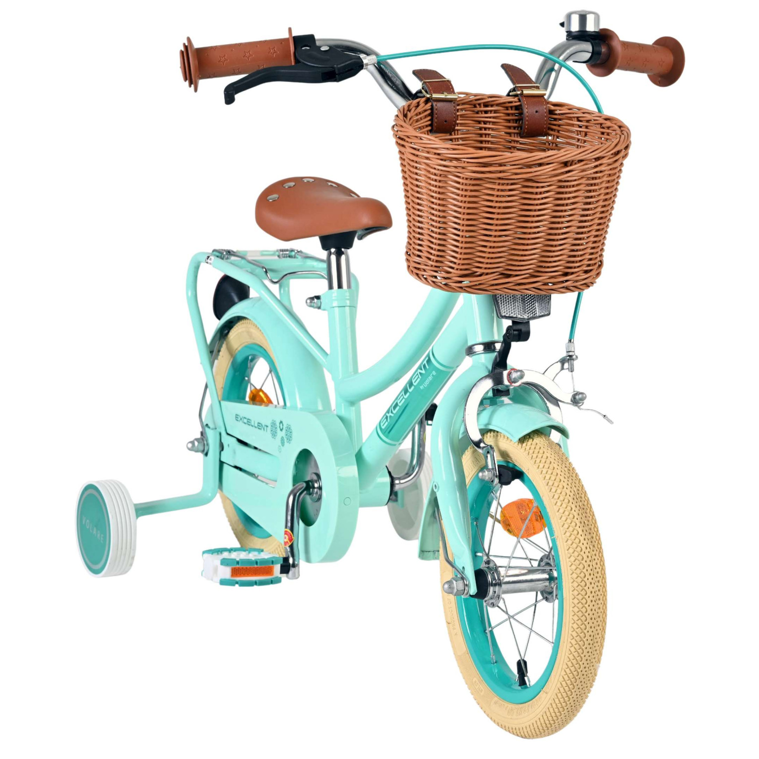 Volare Excellent Fiets - 12 inch - Groen