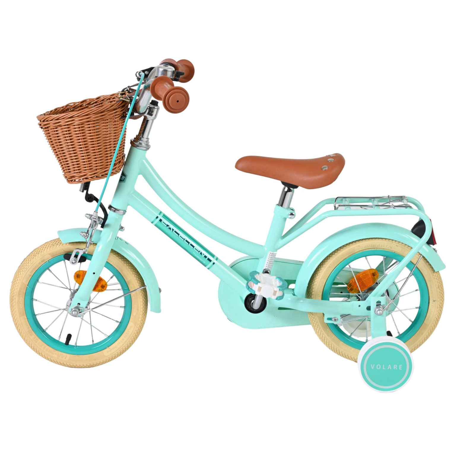 Volare Excellent Fiets - 12 inch - Groen