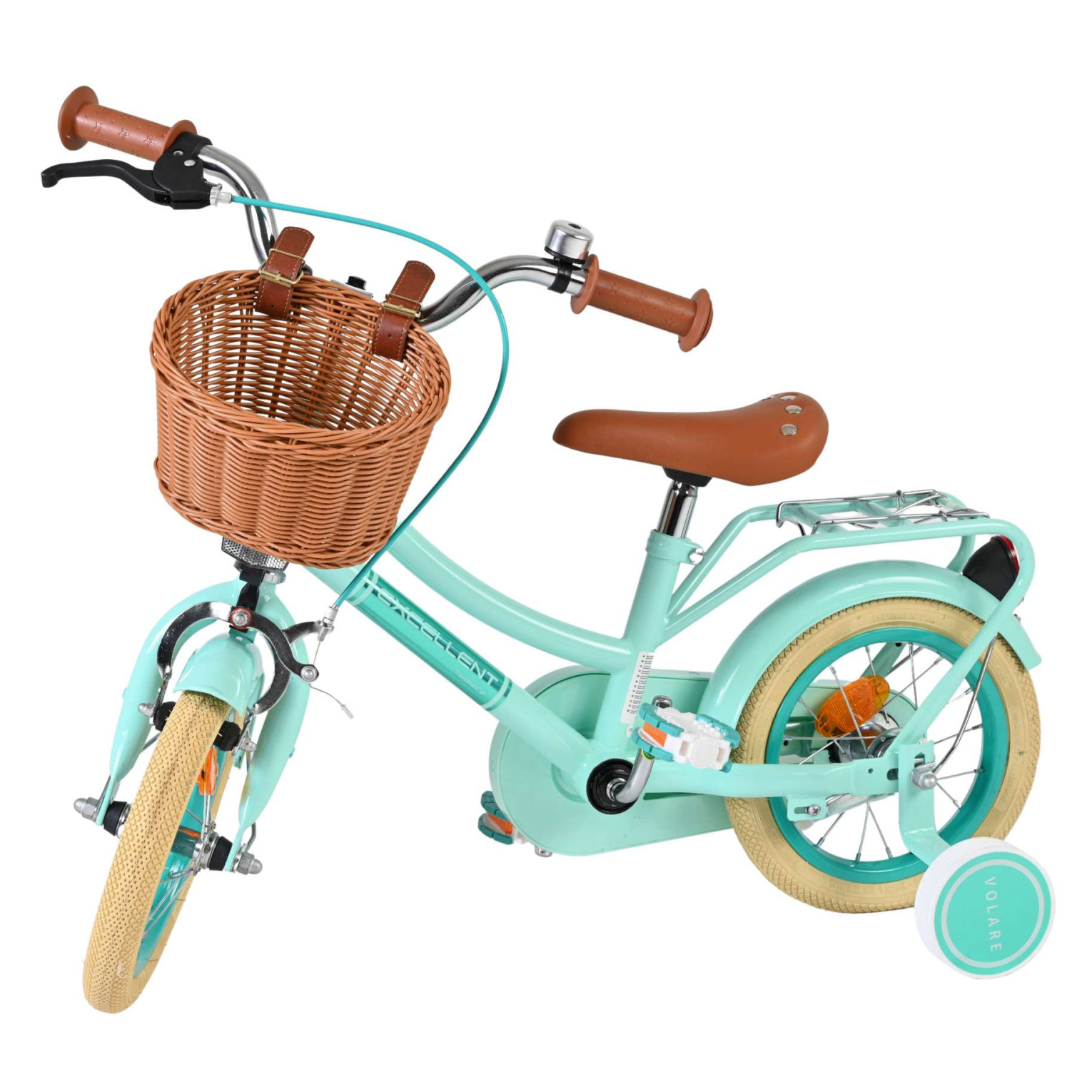 Volare Excellent Fiets - 12 inch - Groen