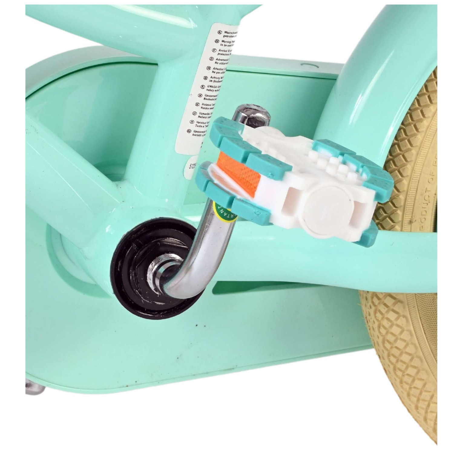 Volare Excellent Fiets - 12 inch - Groen