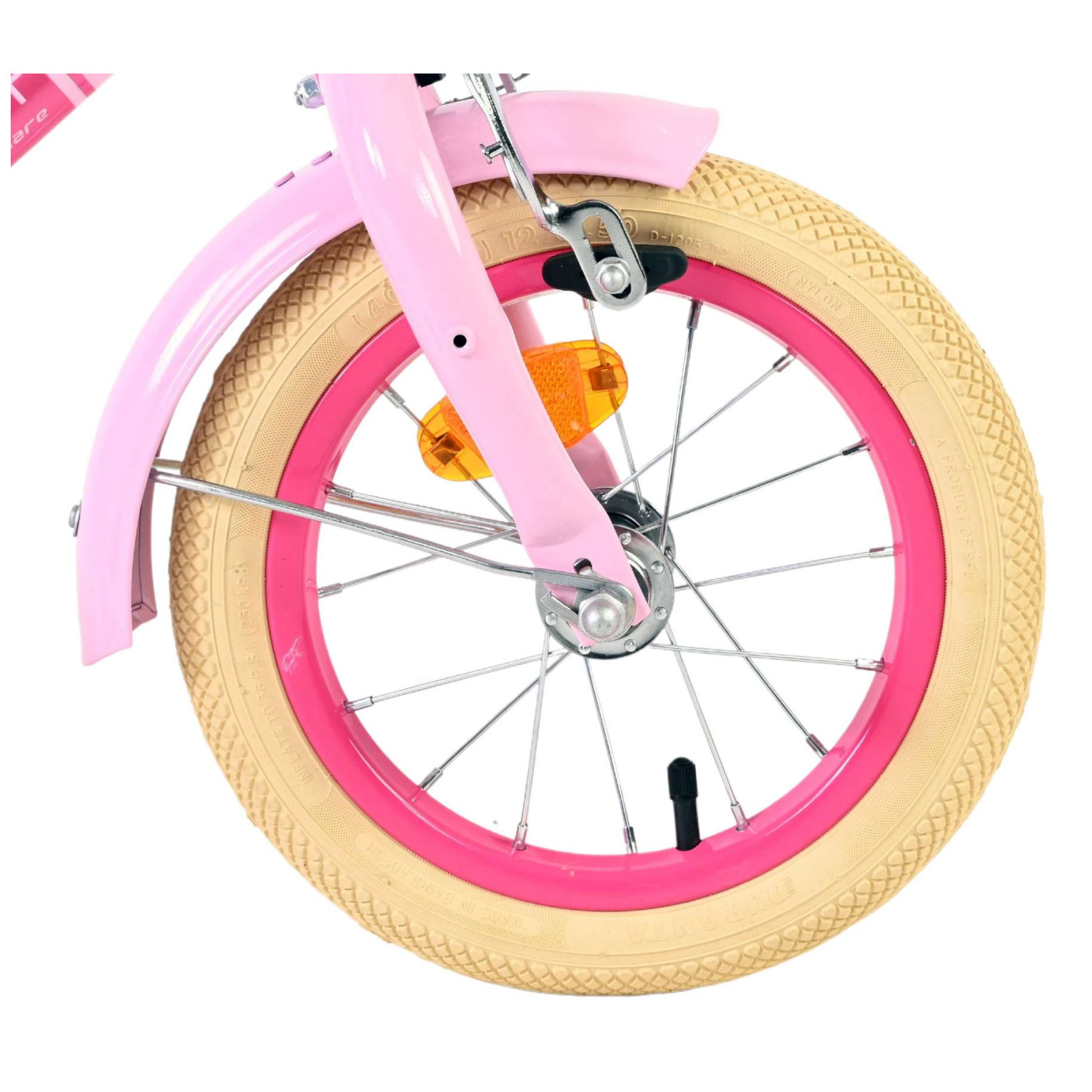 Volare Excellent Fiets - 12 inch - Roze