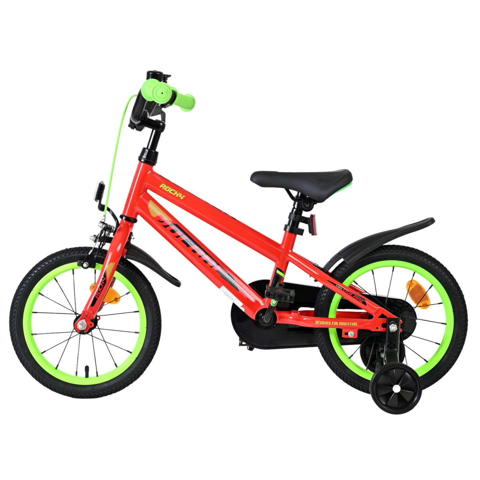 Volare Rocky Fiets - 14 inch - Rood