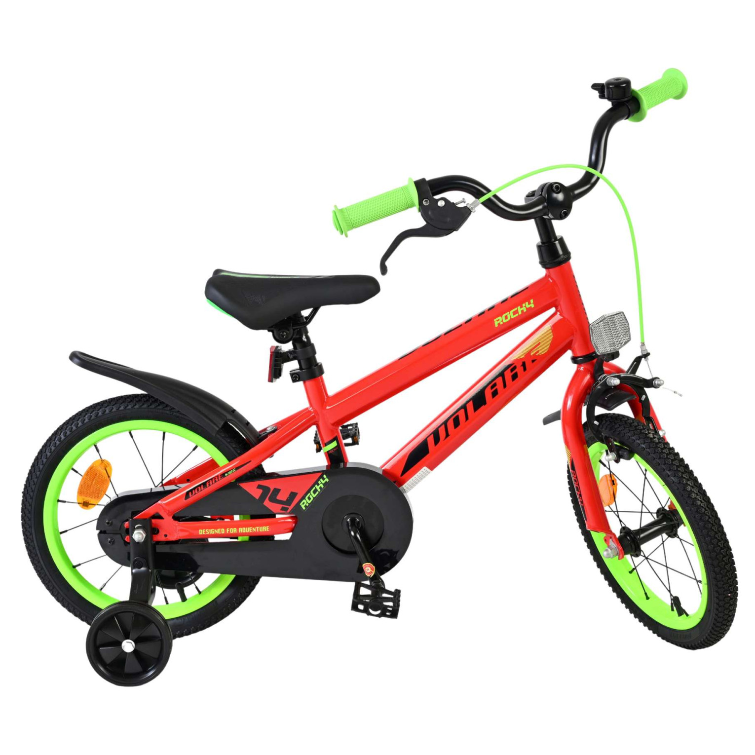 Volare Rocky Fiets - 14 inch - Rood
