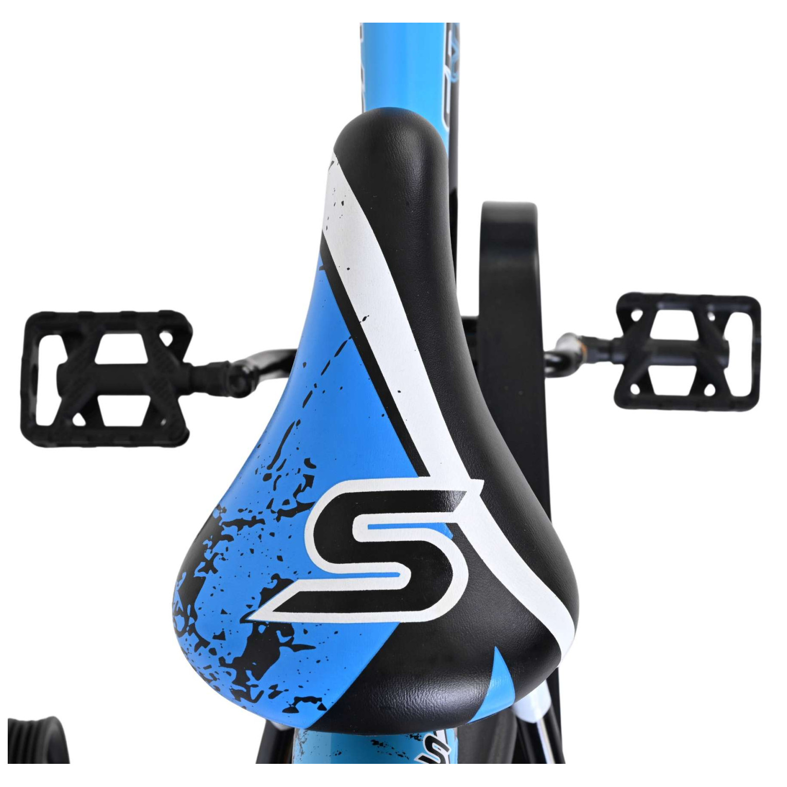 Volare Sportivo Fiets - 14 inch - Blauw Zwart