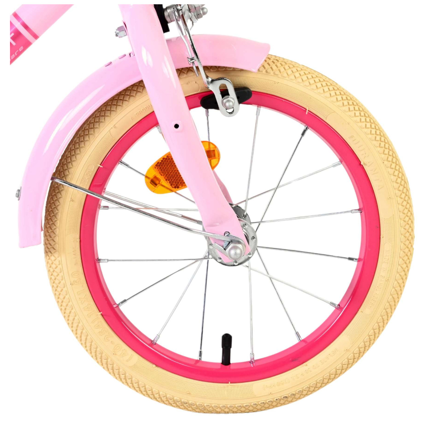 Volare Excellent Fiets - 14 inch - Roze