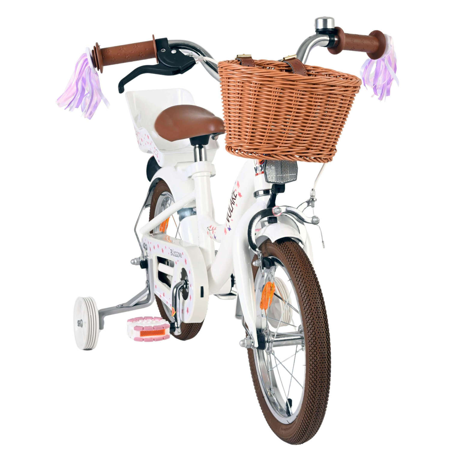 Volare Blossom Fiets - 14 inch - Wit
