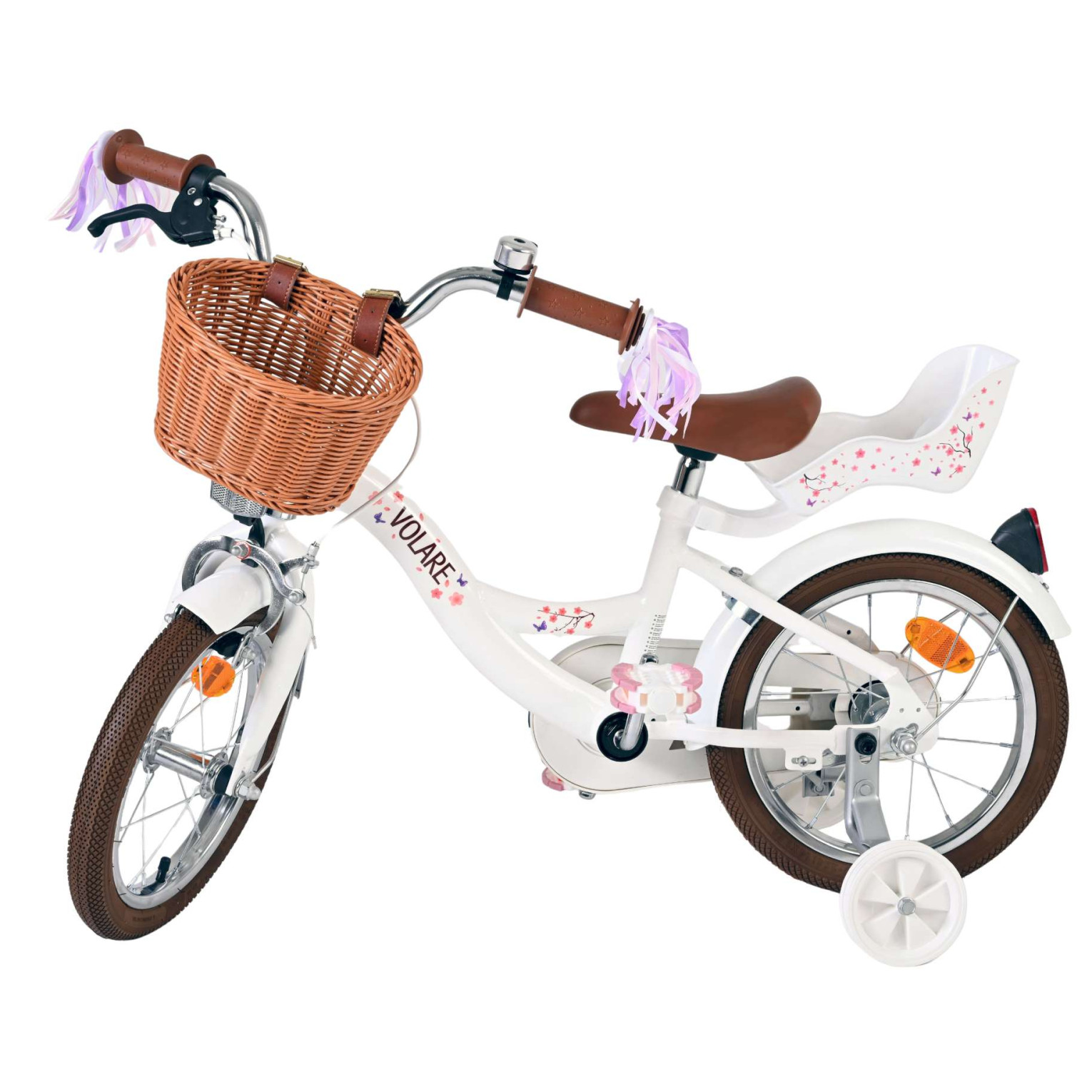 Volare Blossom Fiets - 14 inch - Wit