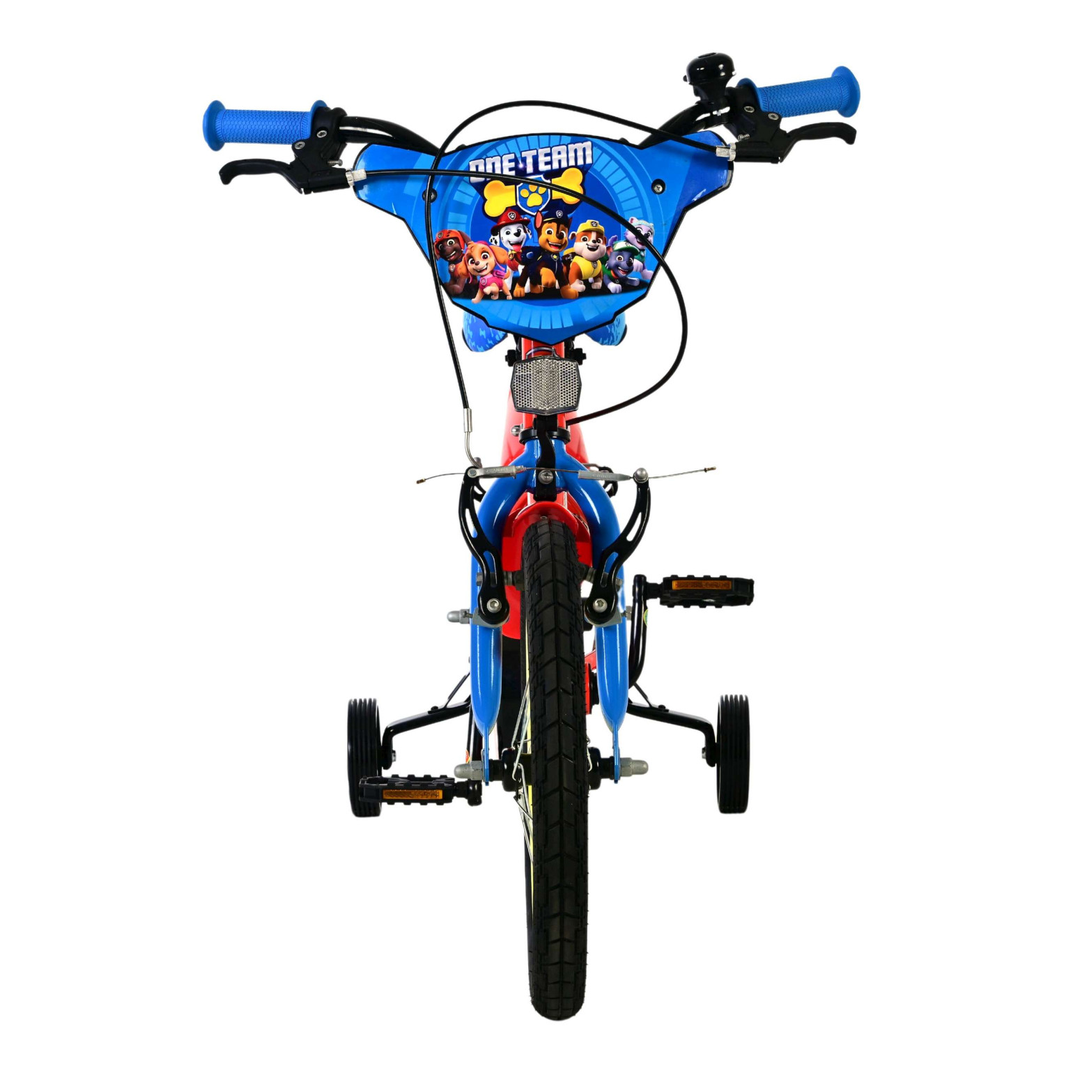 Paw Patrol Fiets - 16 inch - Rood - Twee handremmen