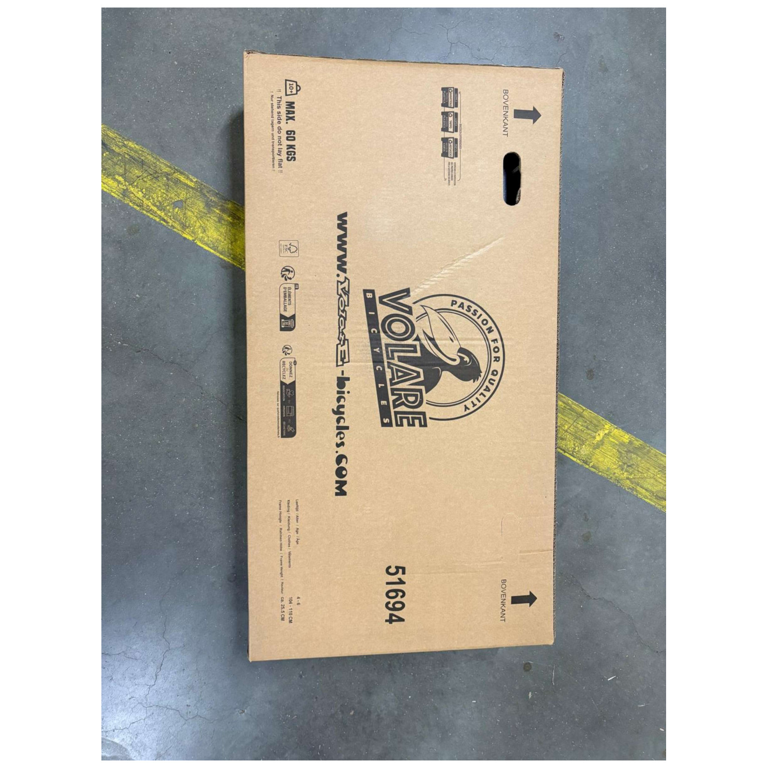 Volare Rocky Fiets - 16 inch - Blauw