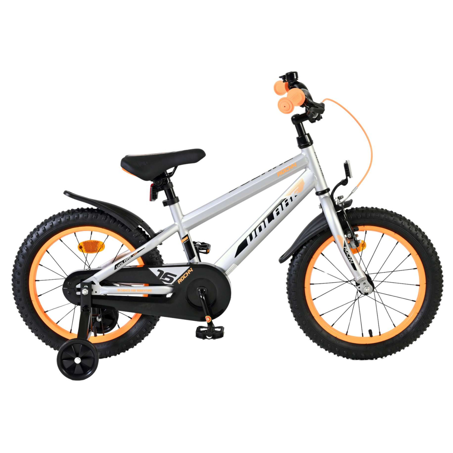 Volare Rocky Fiets - 16 inch - Grijs