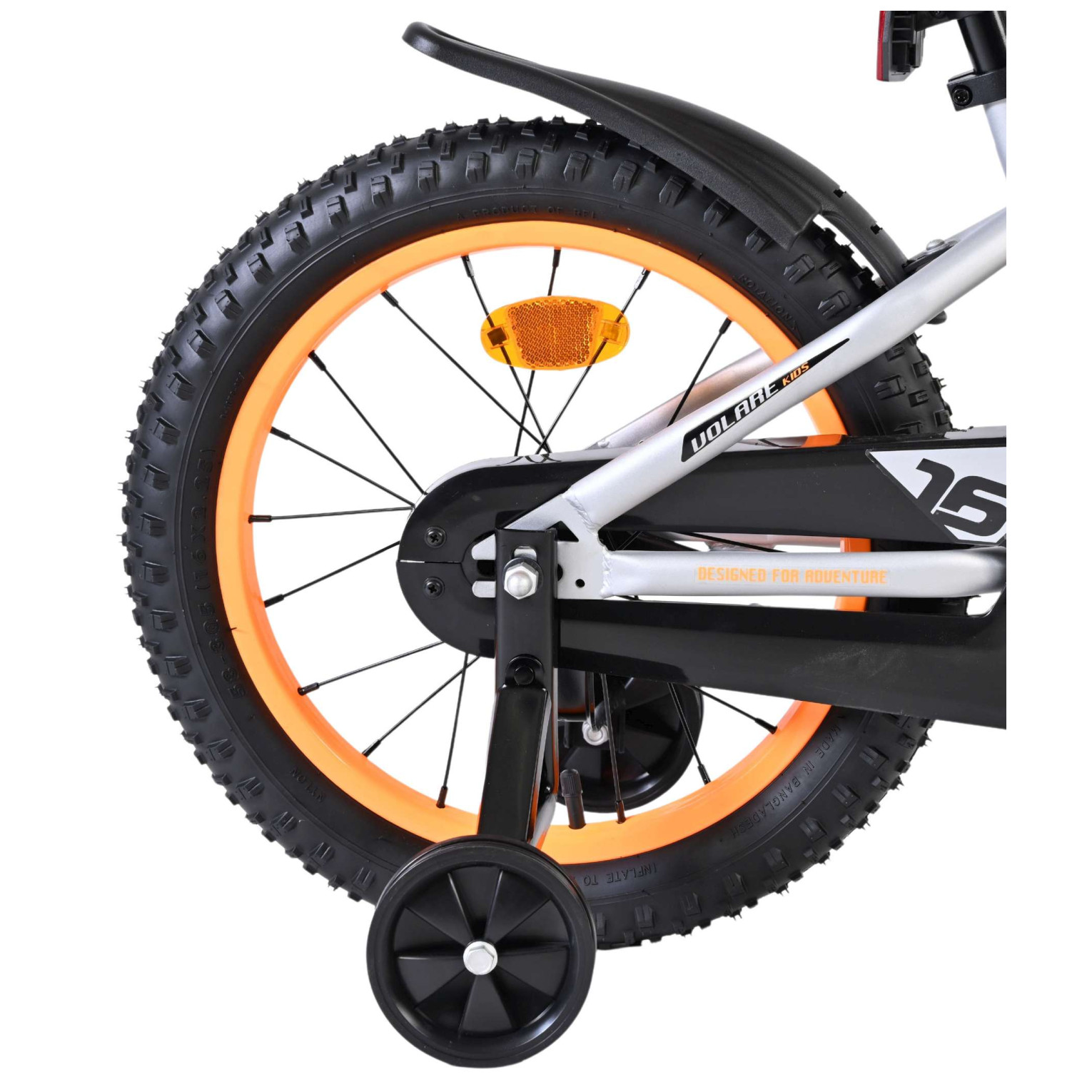 Volare Rocky Fiets - 16 inch - Grijs
