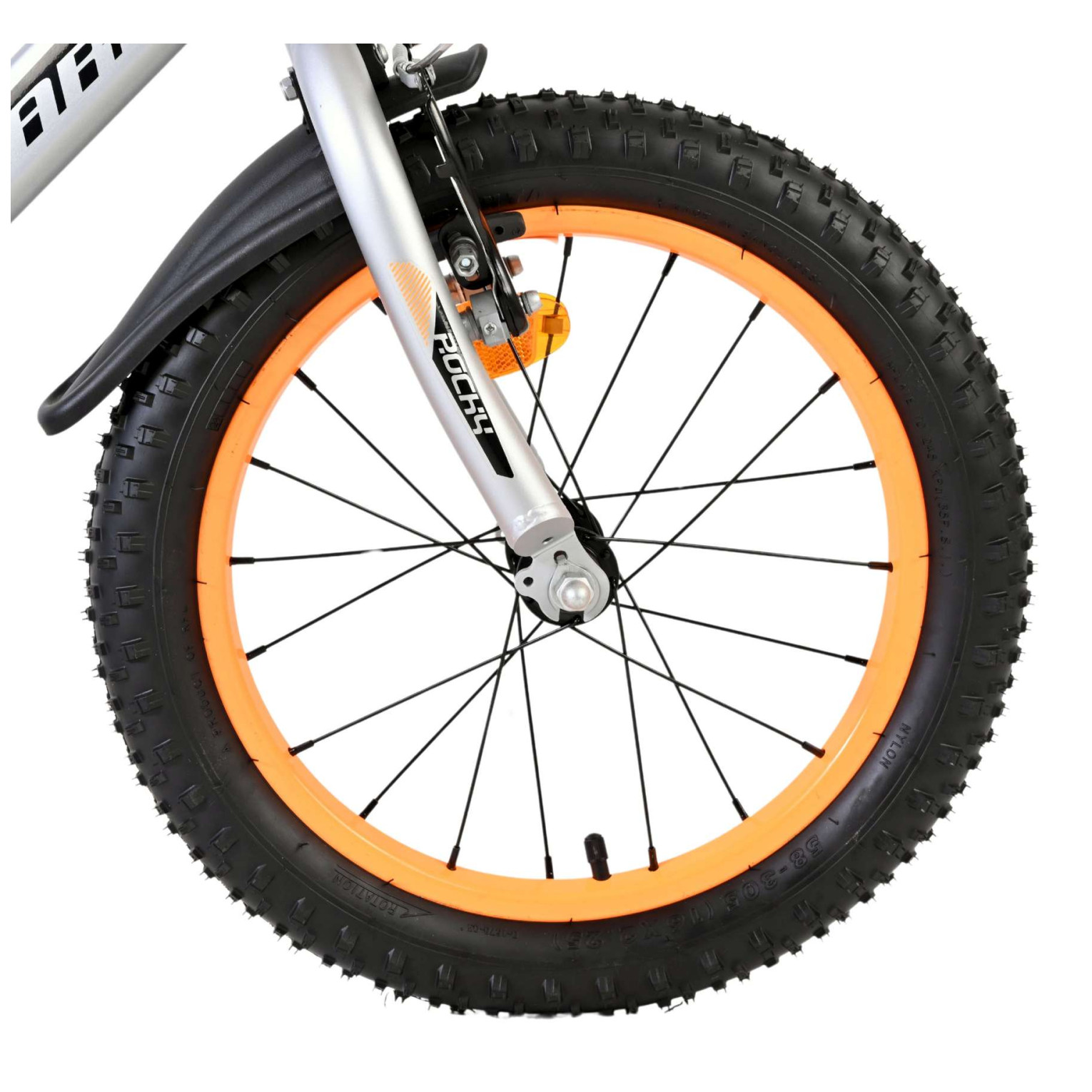 Volare Rocky Fiets - 16 inch - Grijs