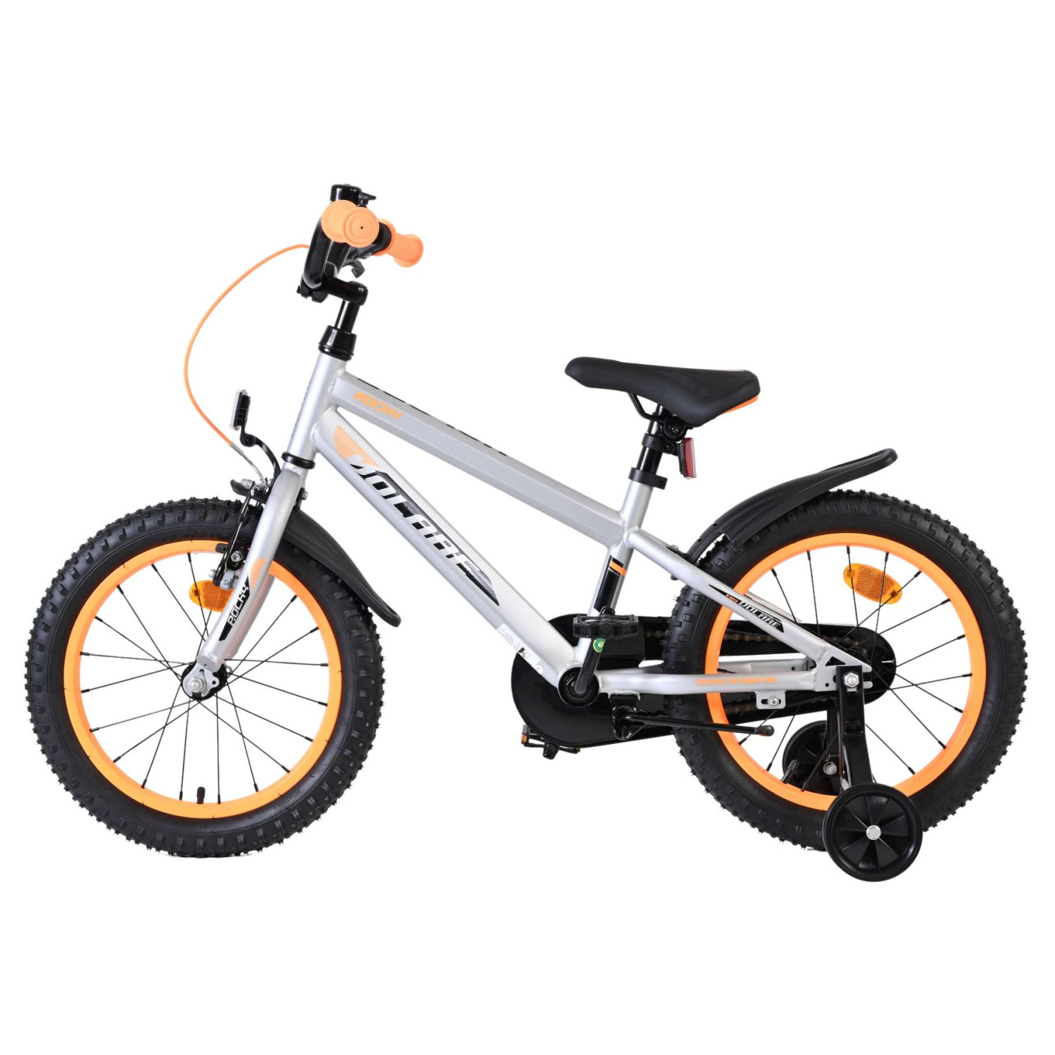 Volare Rocky Fiets - 16 inch - Grijs