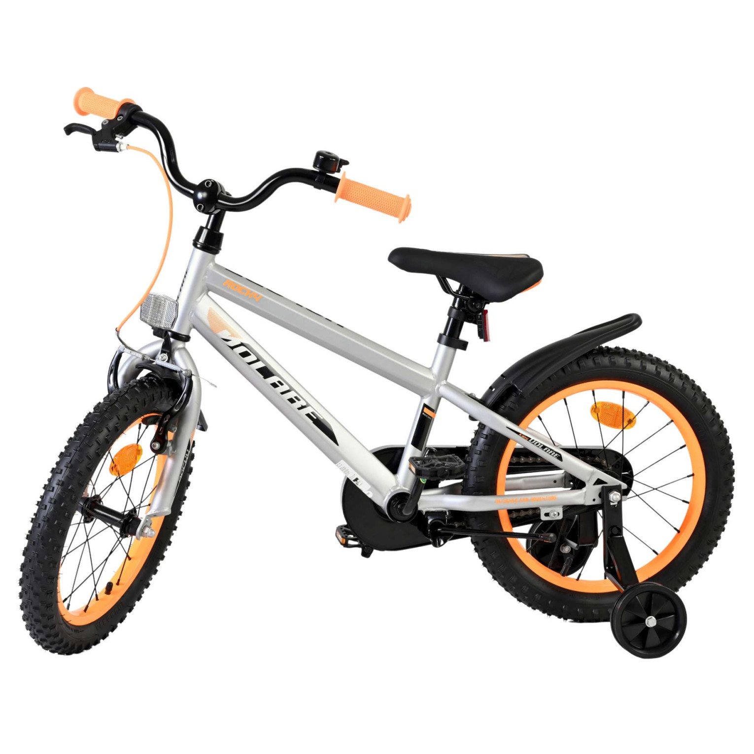 Volare Rocky Fiets - 16 inch - Grijs