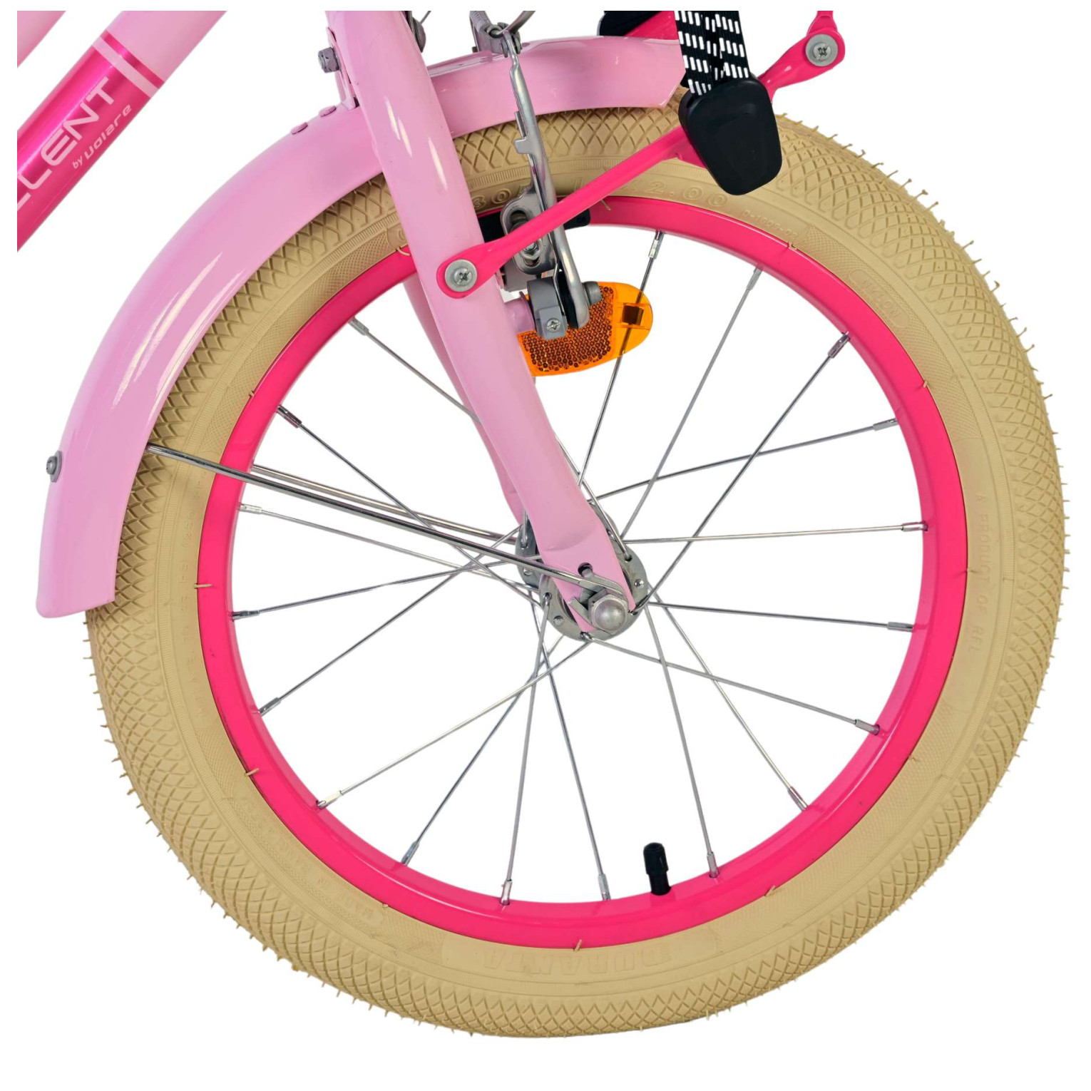 Volare Excellent Fiets - 16 inch - Roze