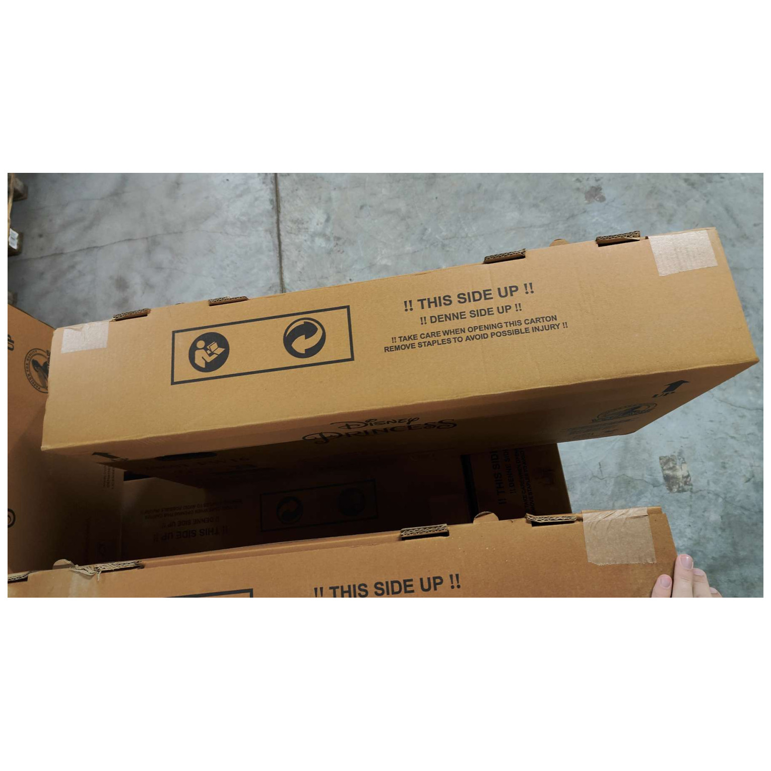 Disney Princess Fiets - 16 inch - Roze - Twee Handremmen