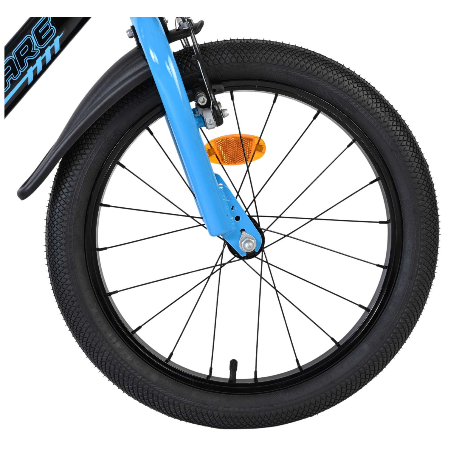 Volare Sportivo Fiets - 18 inch - Blauw Zwart