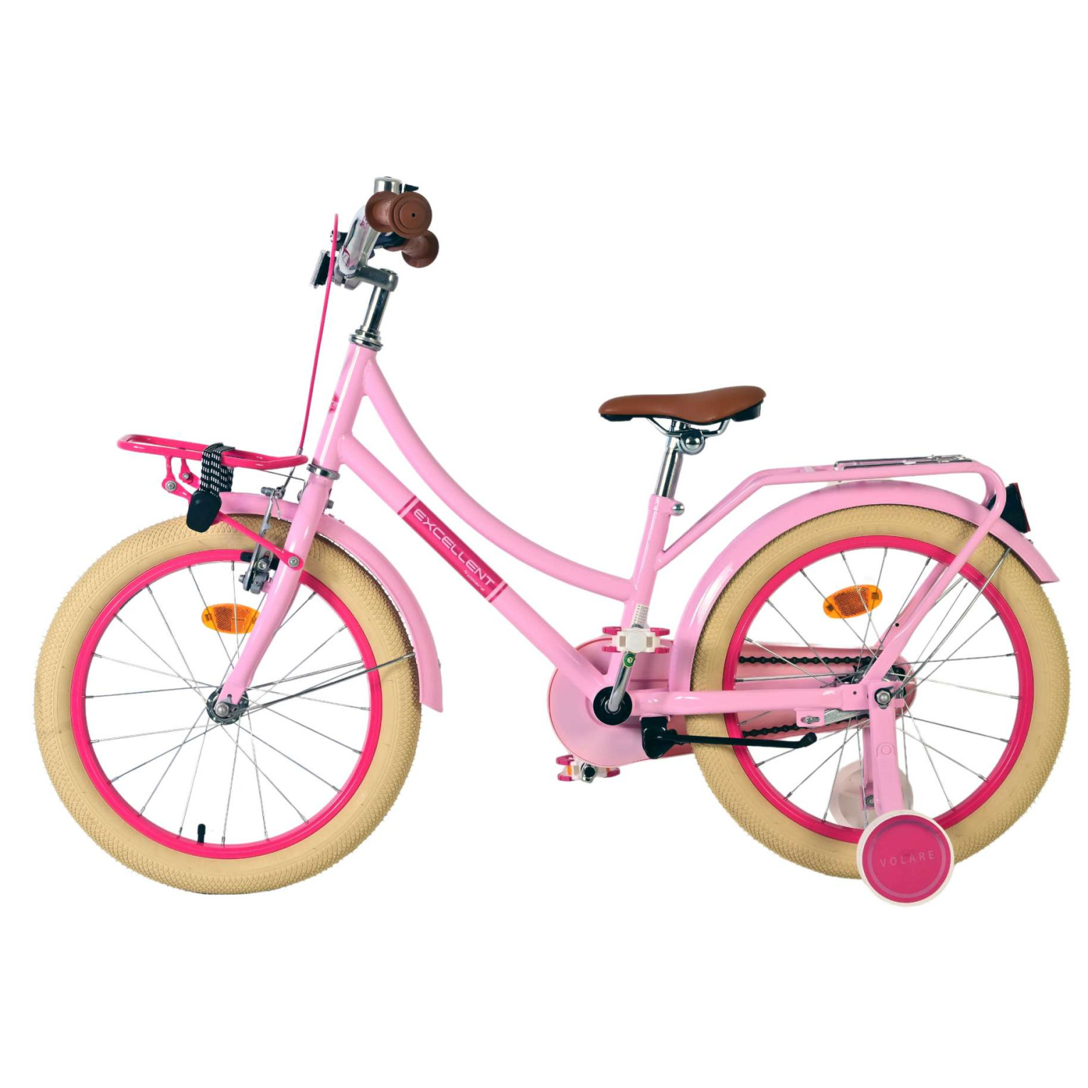 Volare Excellent Fiets -18 inch - Roze