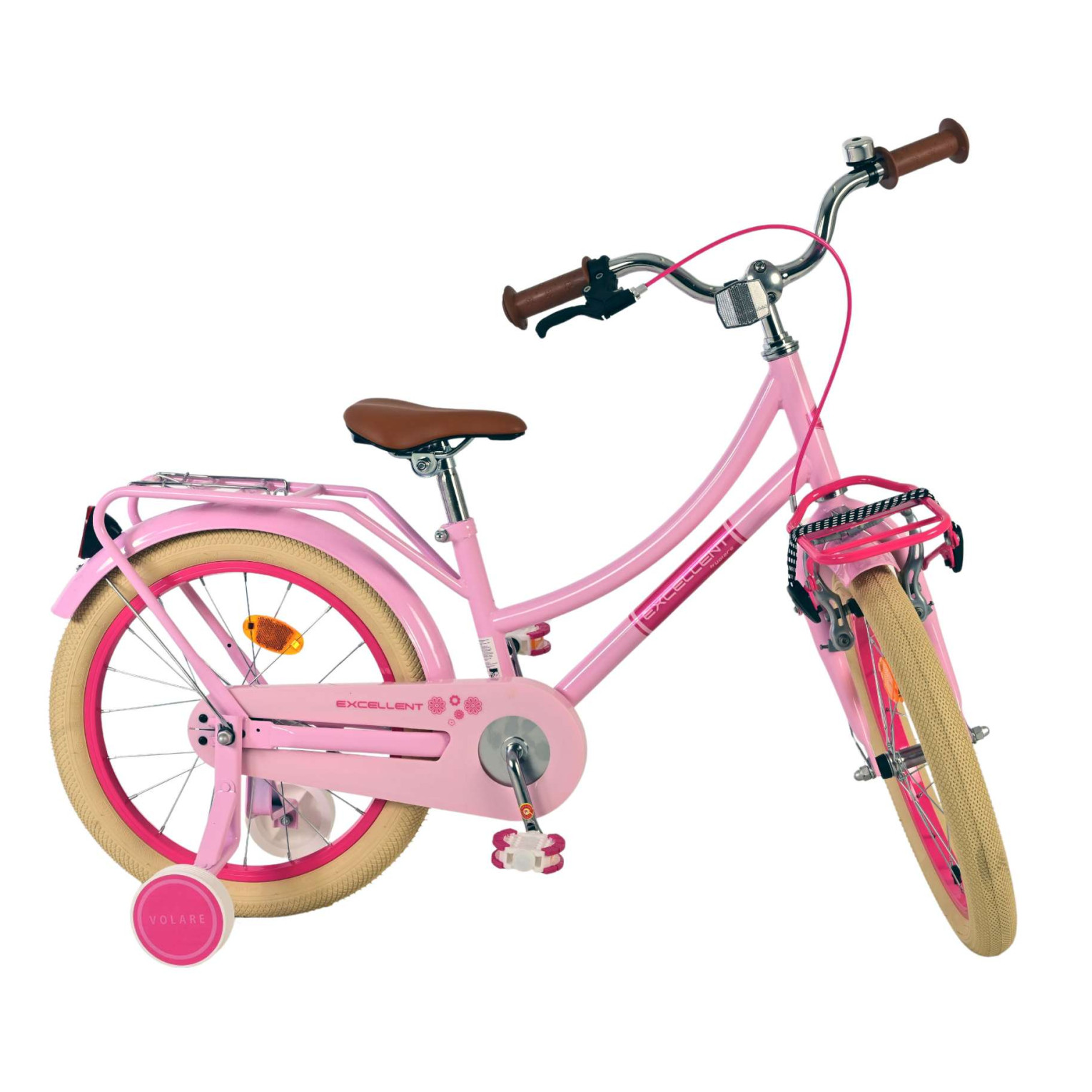 Volare Excellent Fiets -18 inch - Roze