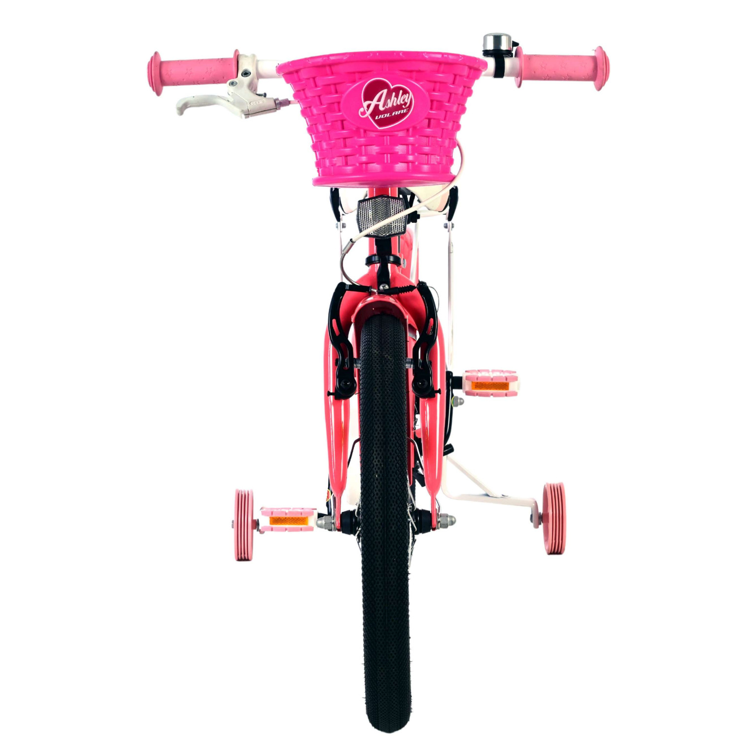 Volare Ashley Fiets - 18 inch - Roze/Rood