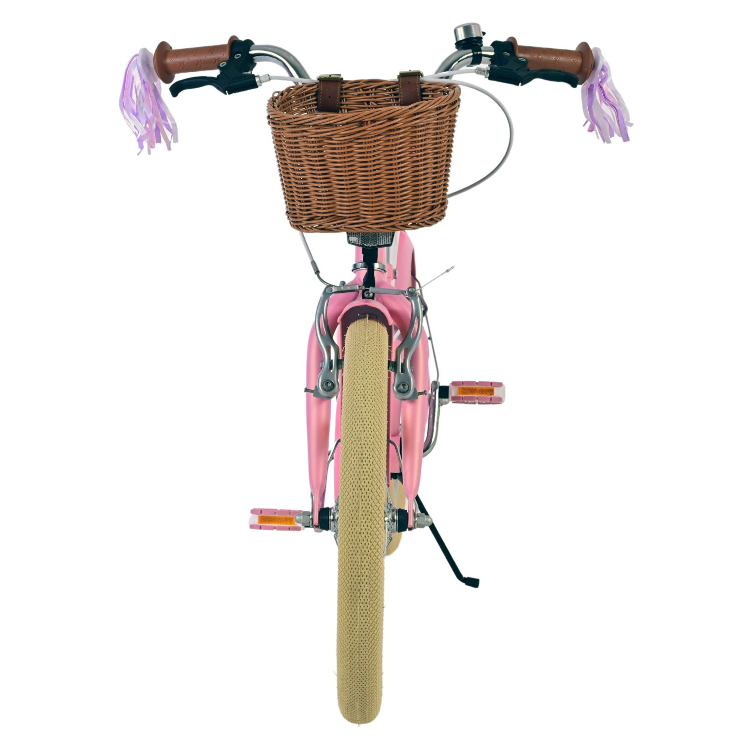 Volare Blossom Fiets - 18 inch - Roze - Twee handremmen