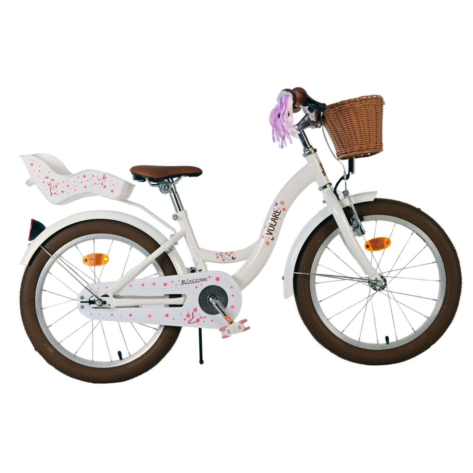 Volare Blossom Fiets - 18 inch - Wit