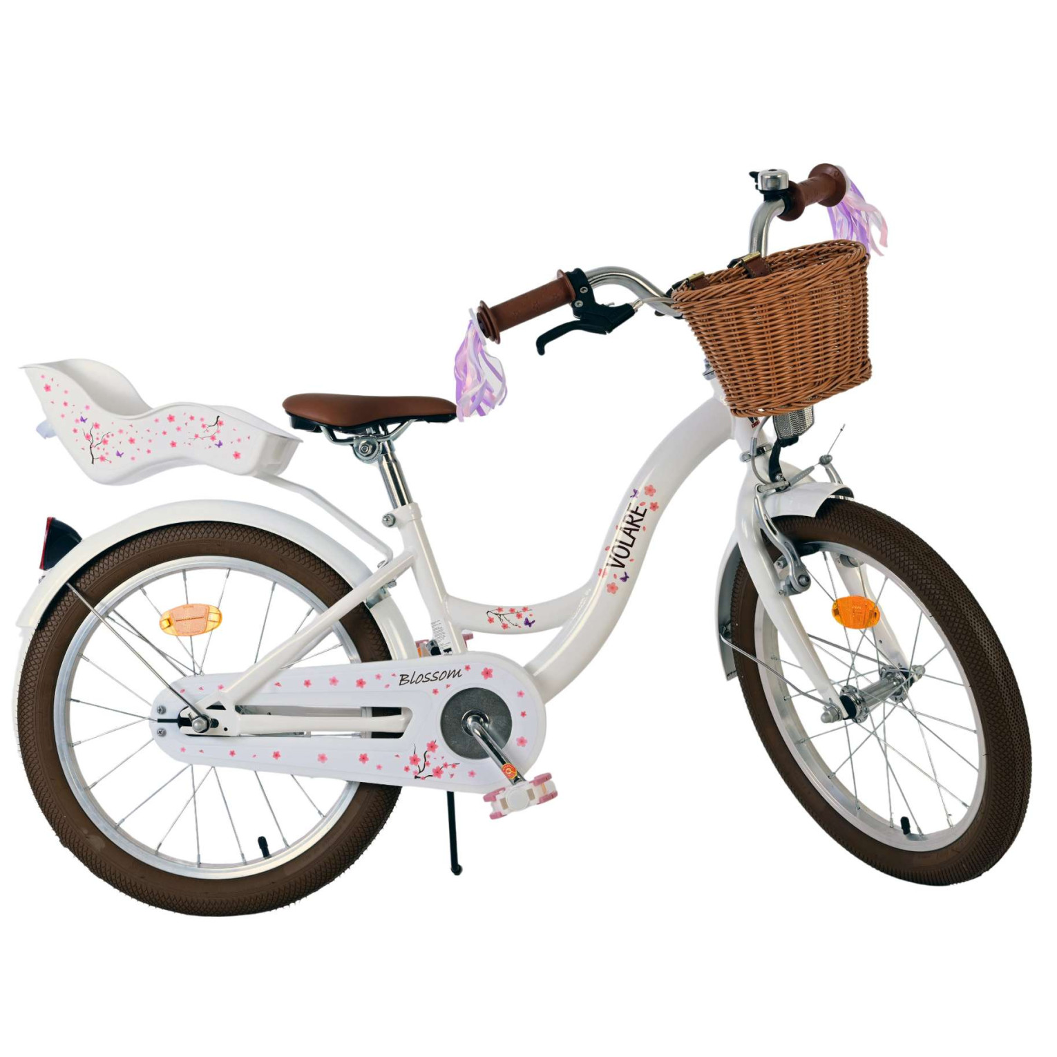 Volare Blossom Fiets - 18 inch - Wit