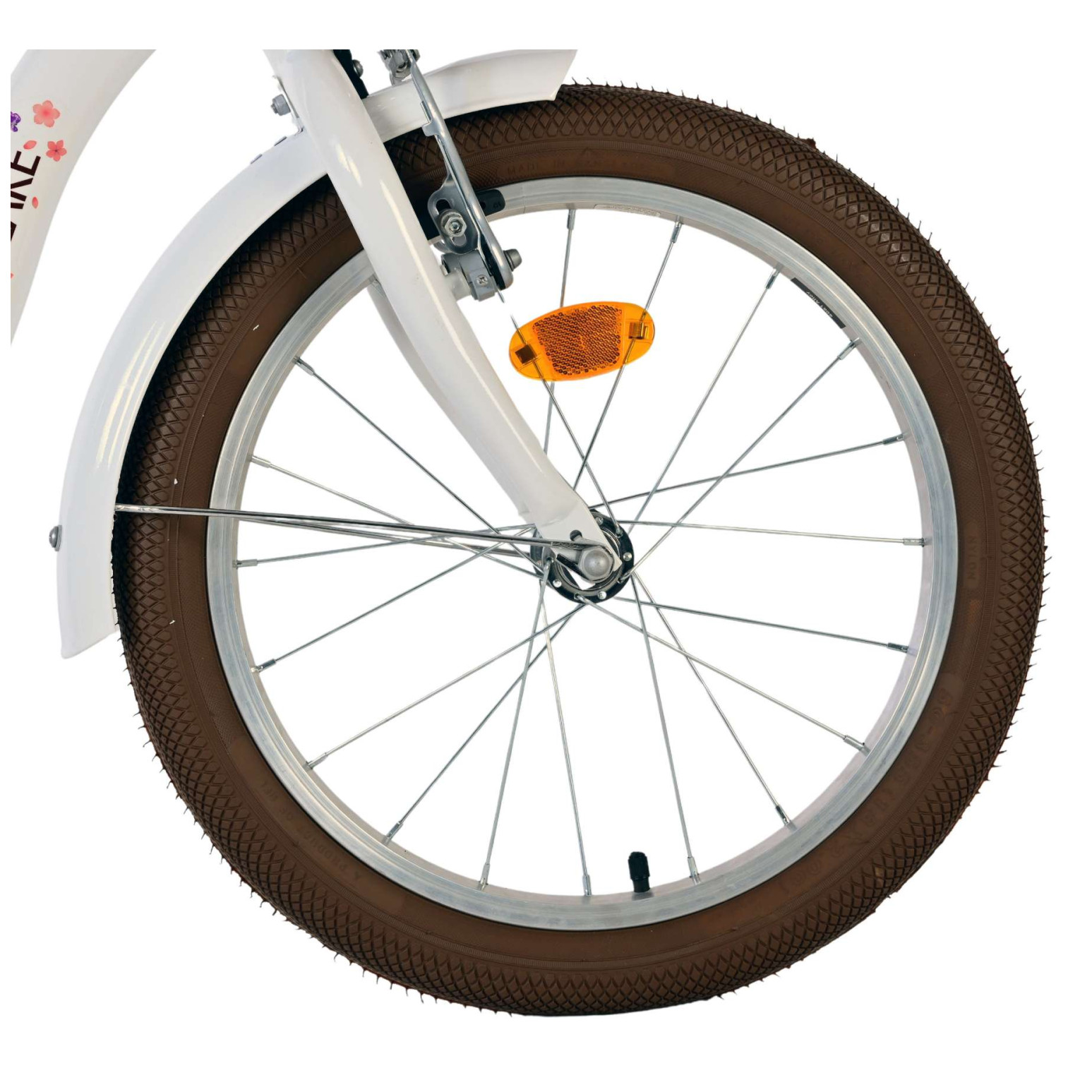 Volare Blossom Fiets - 18 inch - Wit