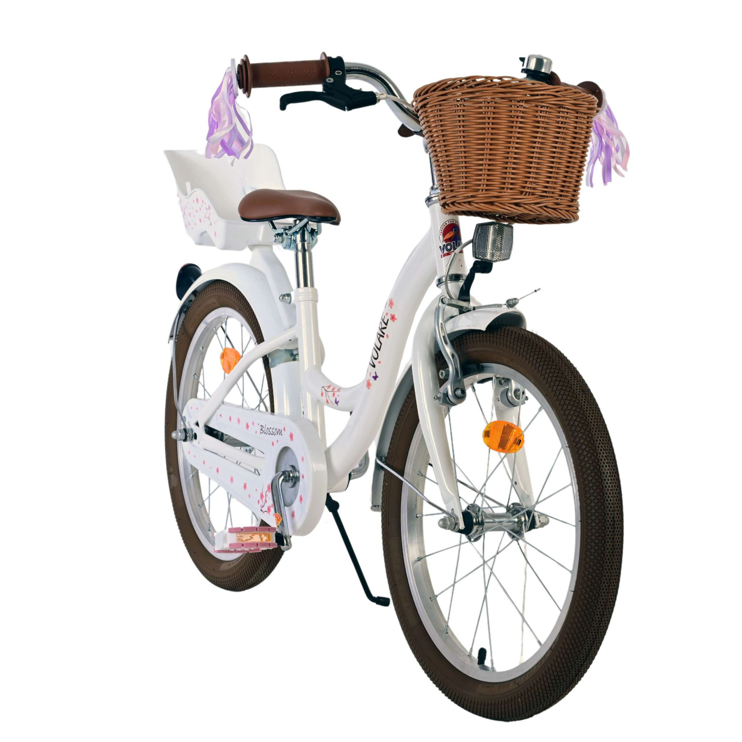 Volare Blossom Fiets - 18 inch - Wit