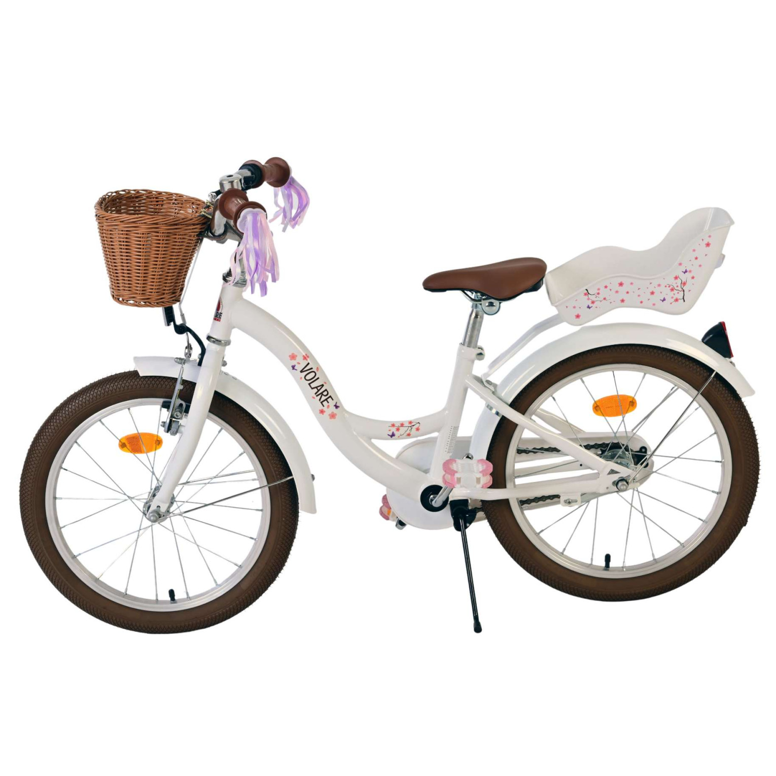 Volare Blossom Fiets - 18 inch - Wit