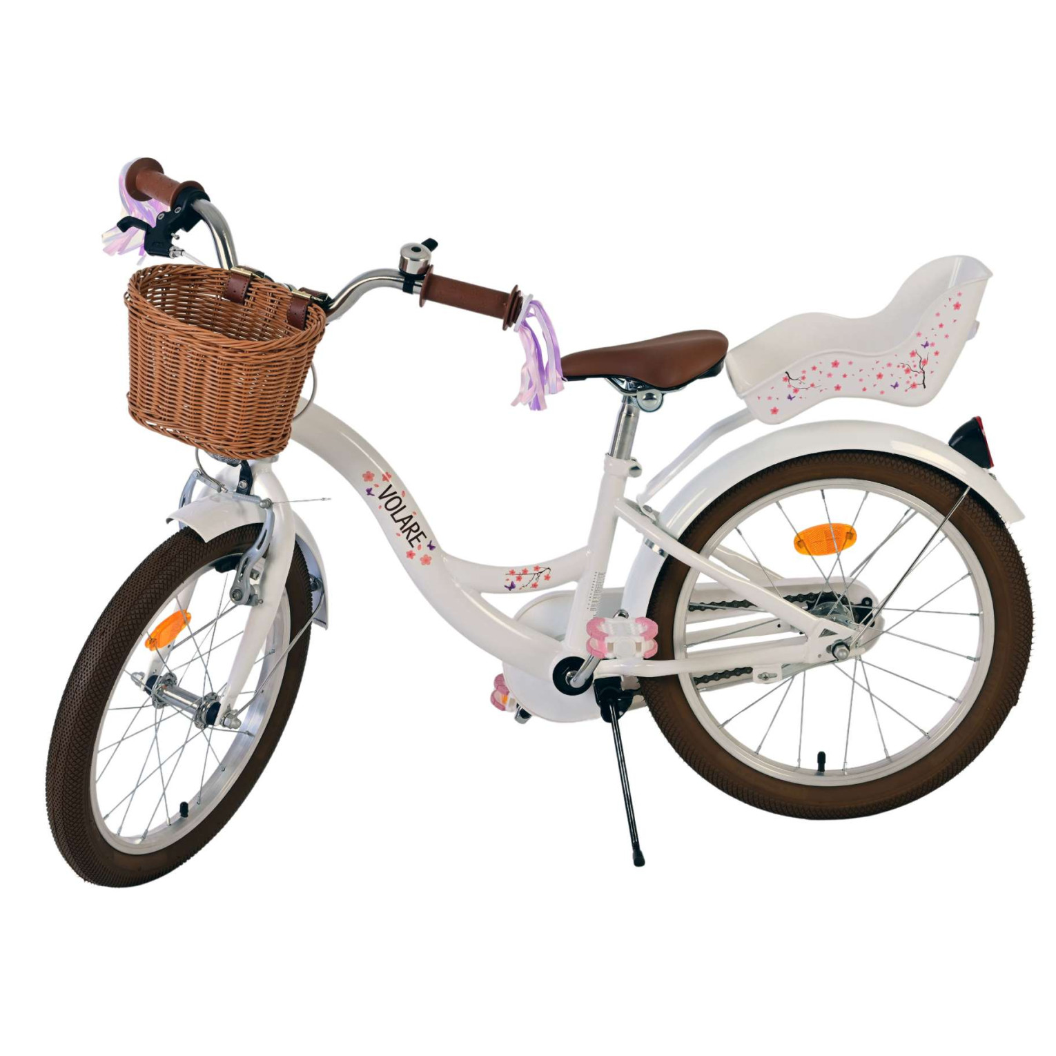 Volare Blossom Fiets - 18 inch - Wit