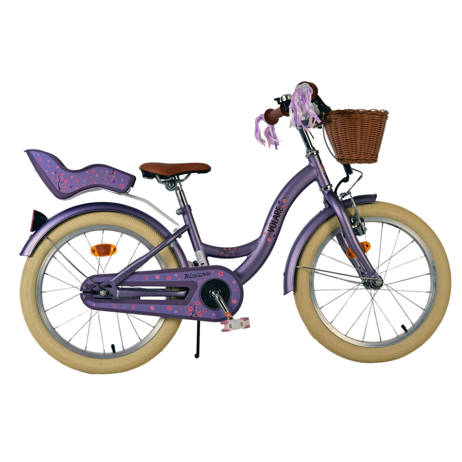 Volare Blossom Fiets - 18 inch - Paars