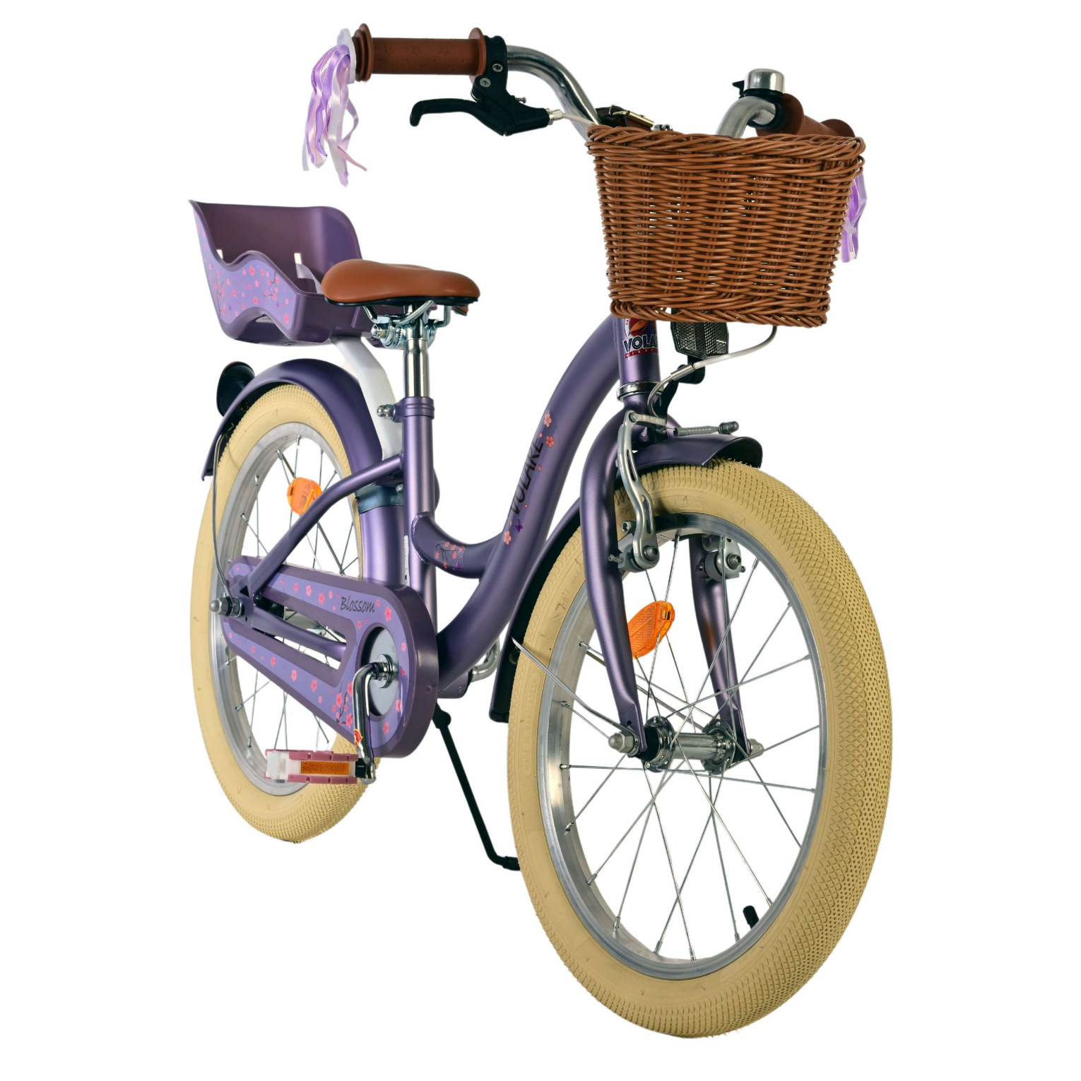 Volare Blossom Fiets - 18 inch - Paars