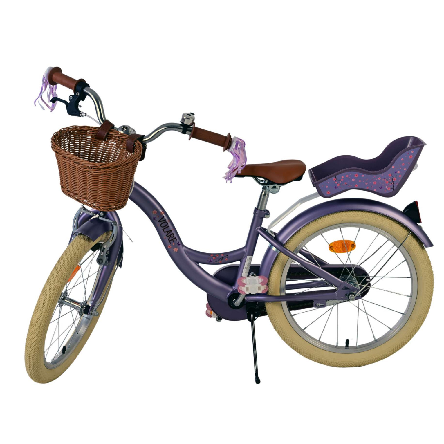 Volare Blossom Fiets - 18 inch - Paars