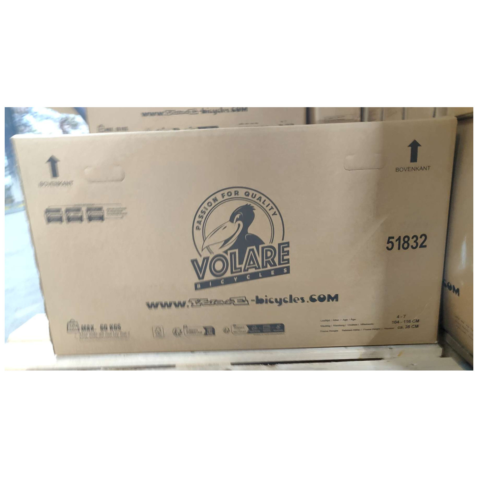 Volare Blossom Fiets - 18 inch - Paars