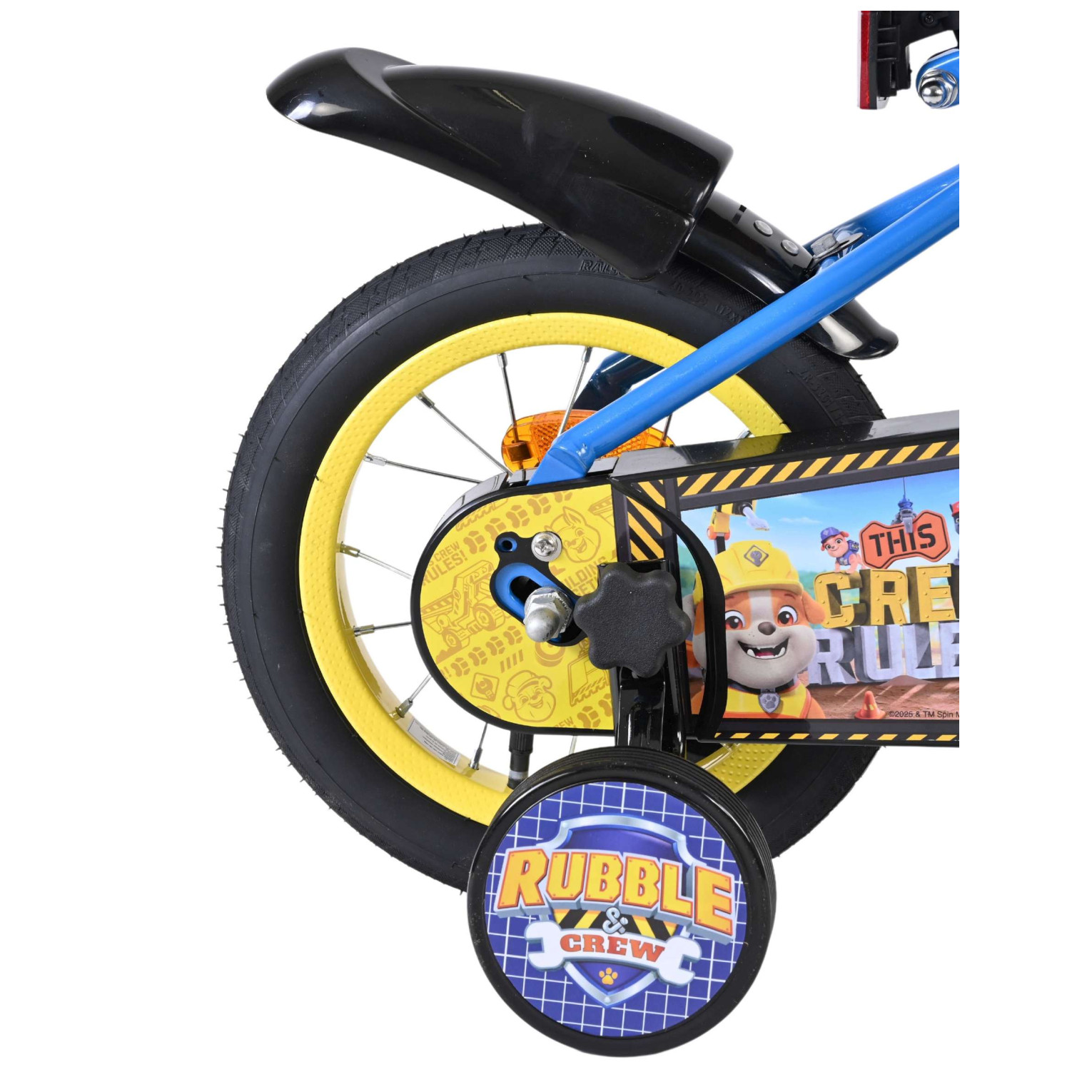 Rubble & Crew - Fiets - 12 inch - Blauw