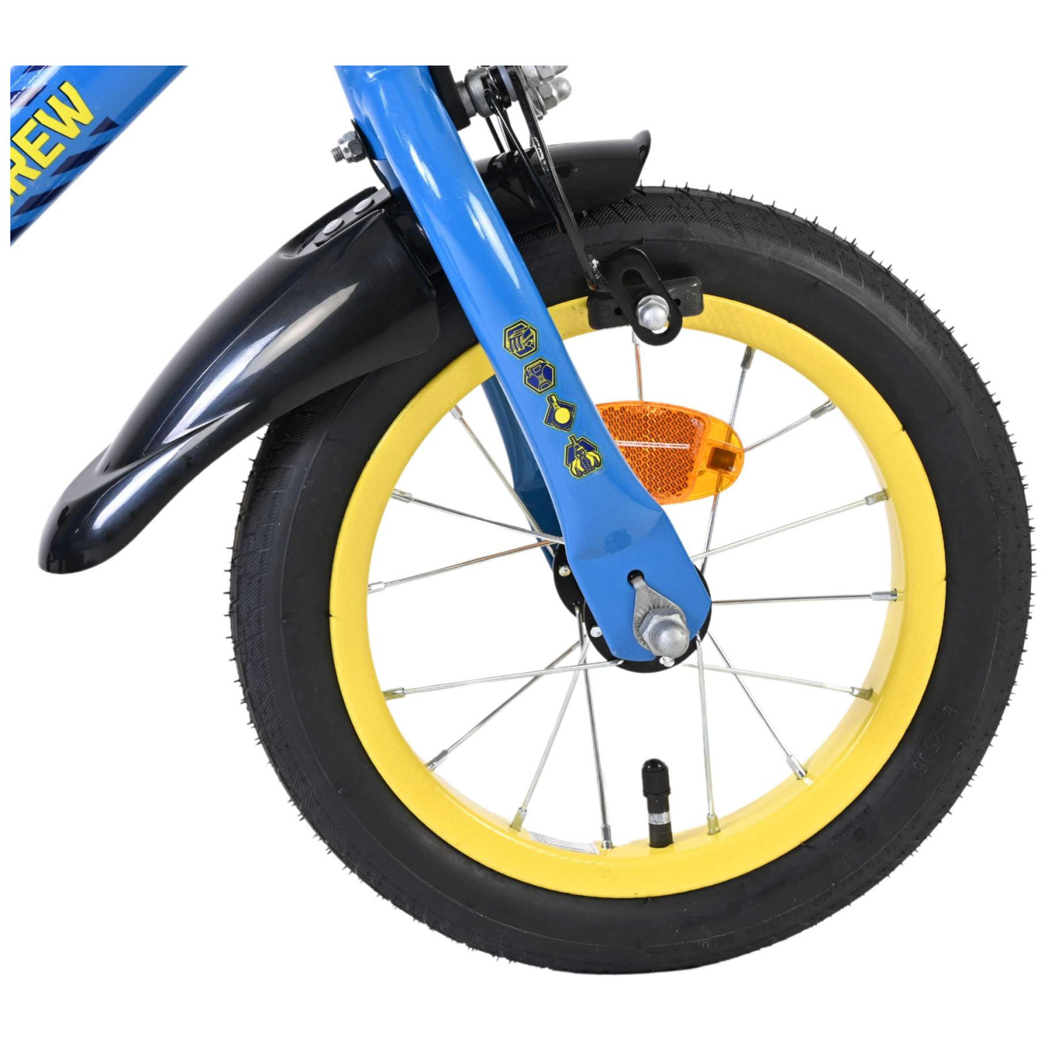 Rubble & Crew - Fiets - 12 inch - Blauw